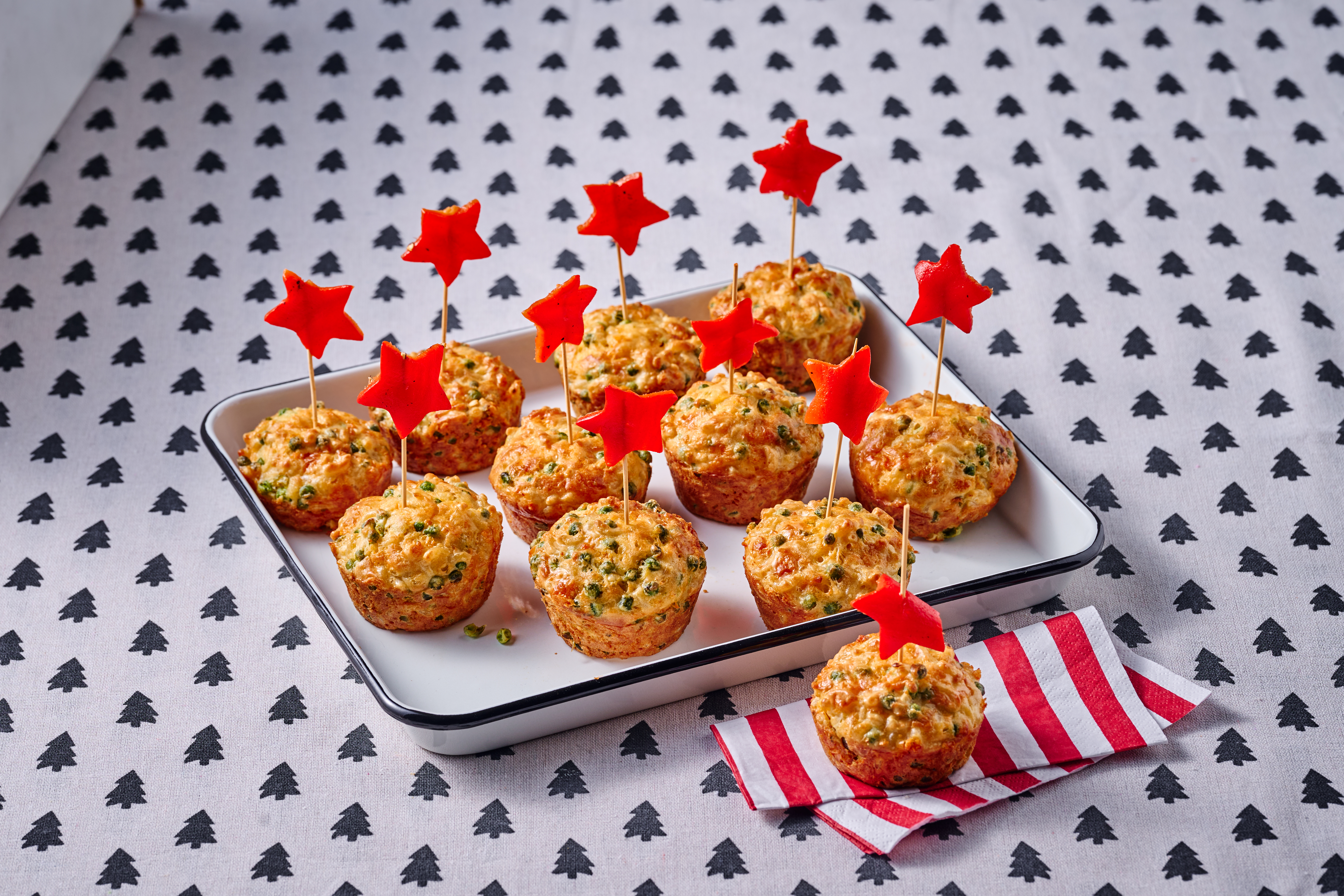 Mac & cheese muffins