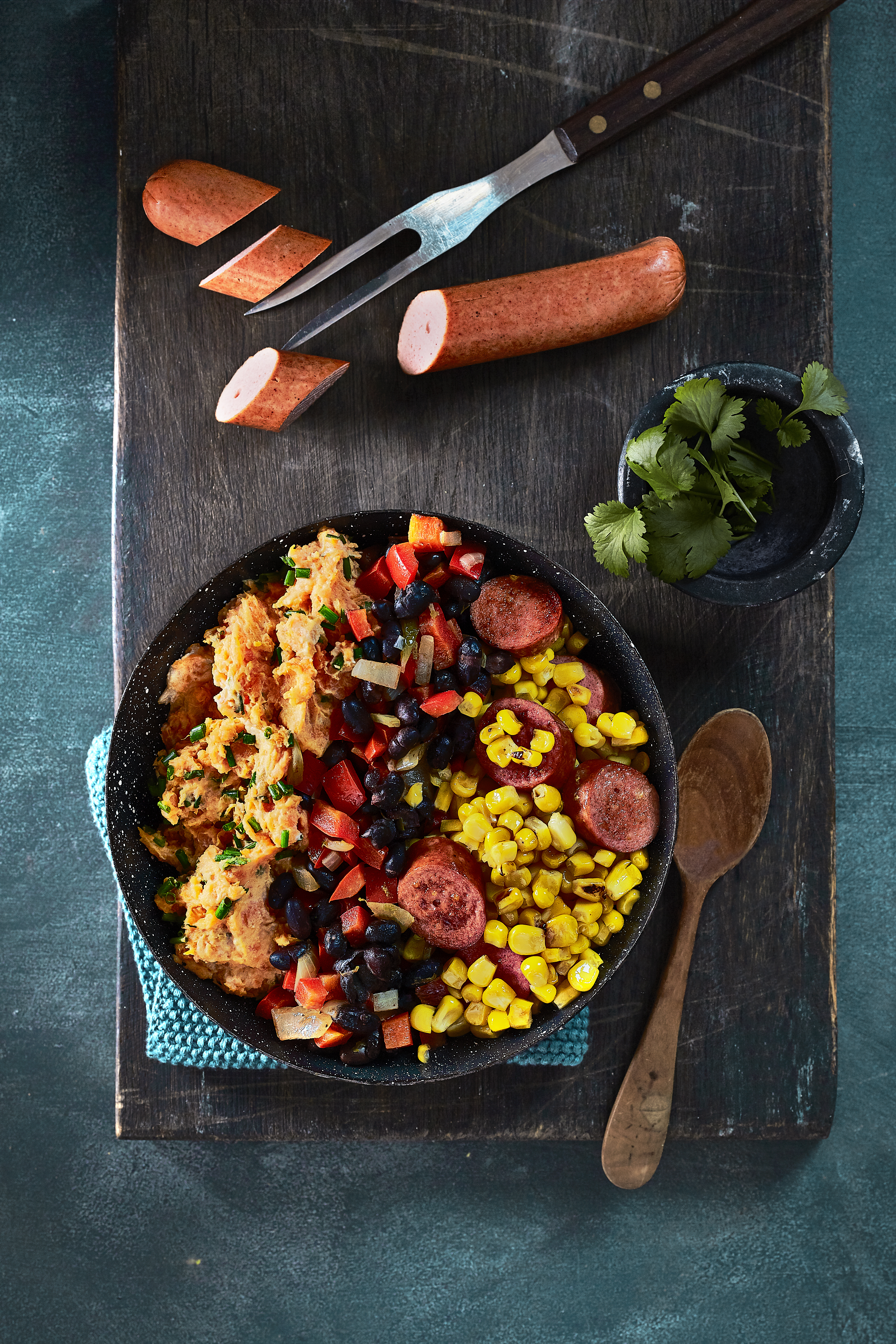 Mexicaanse stamppot-bowl