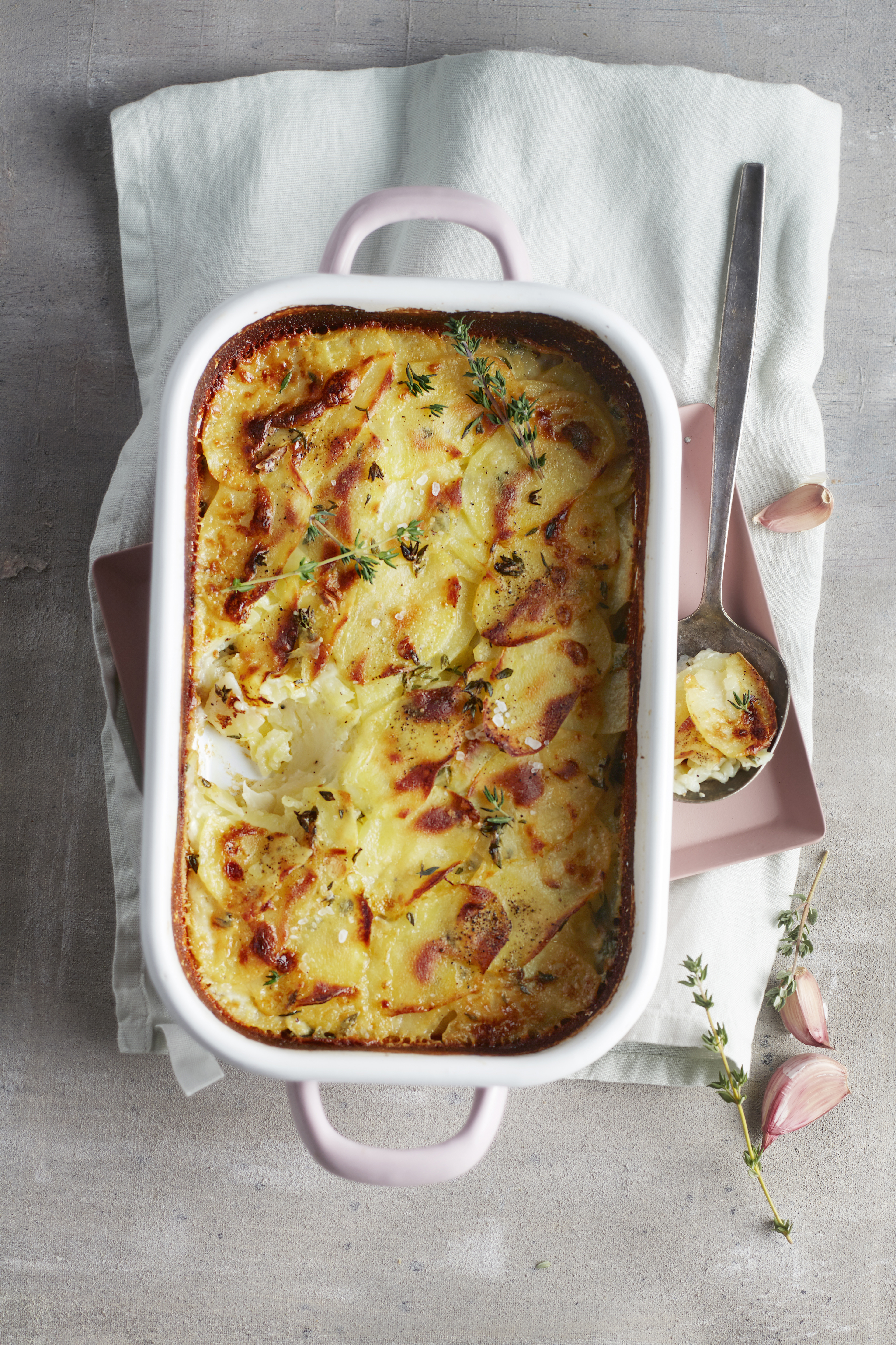 Knoflookgratin