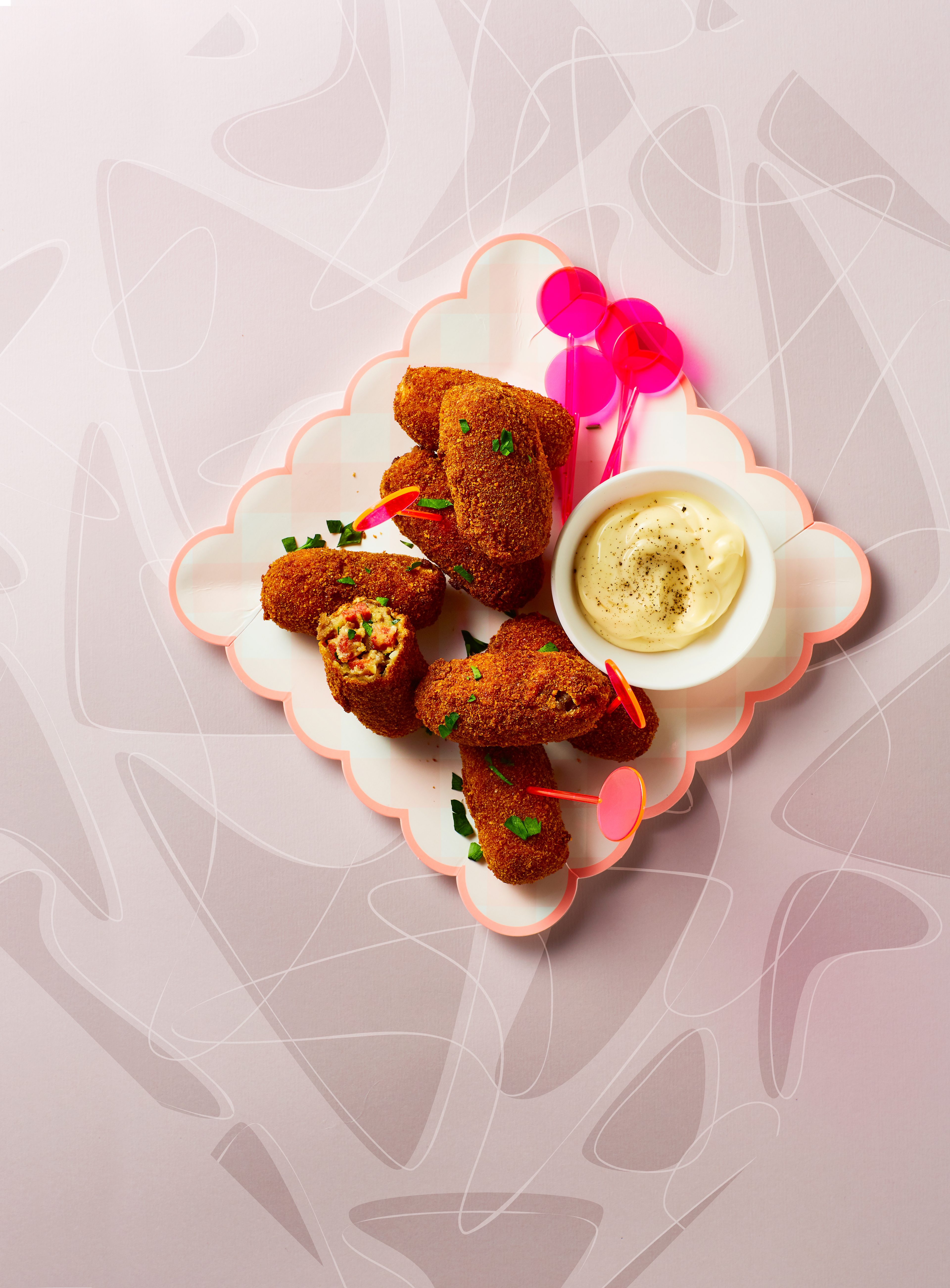 Chorizo kroketjes recept