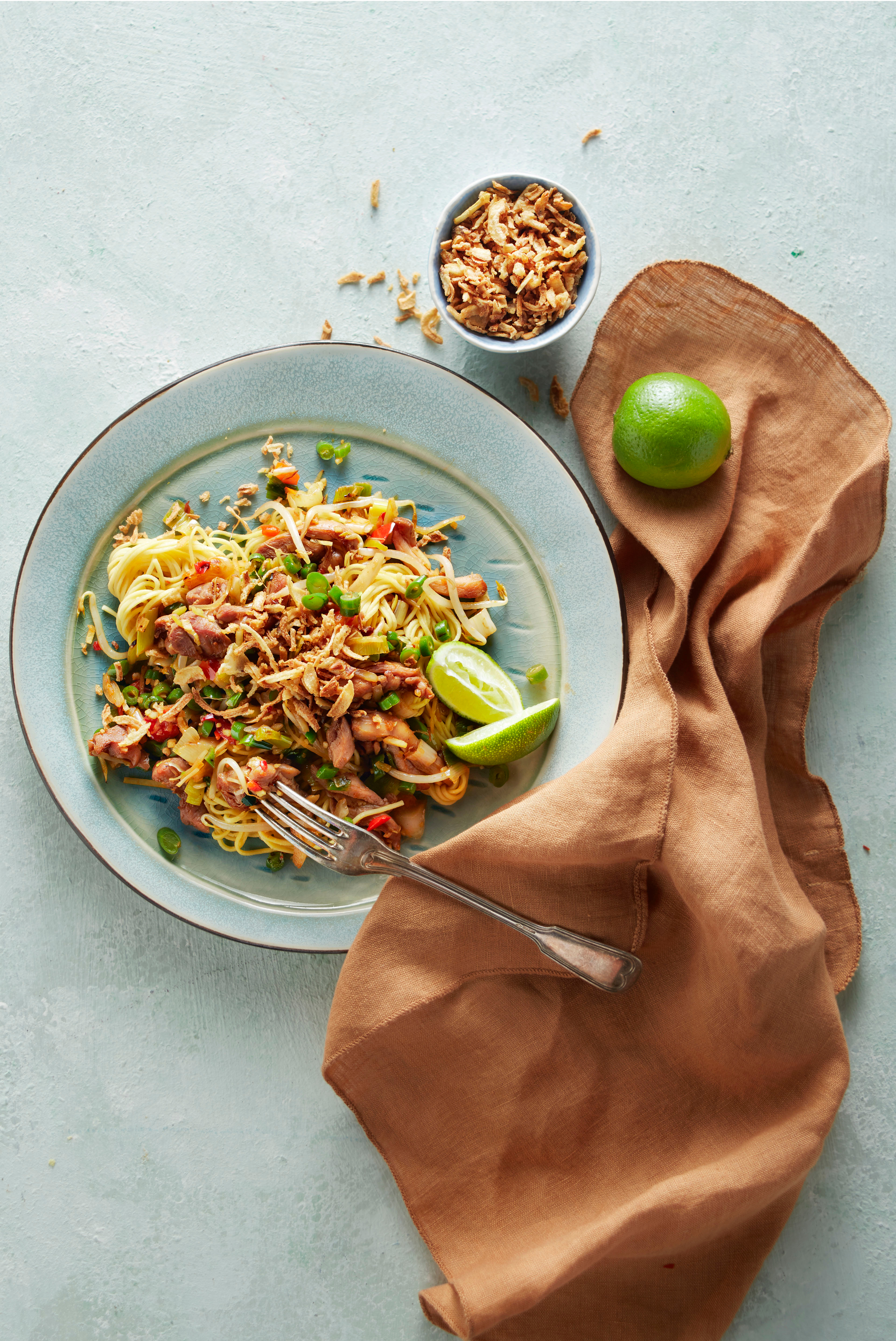 Exotische wokschotel met kip