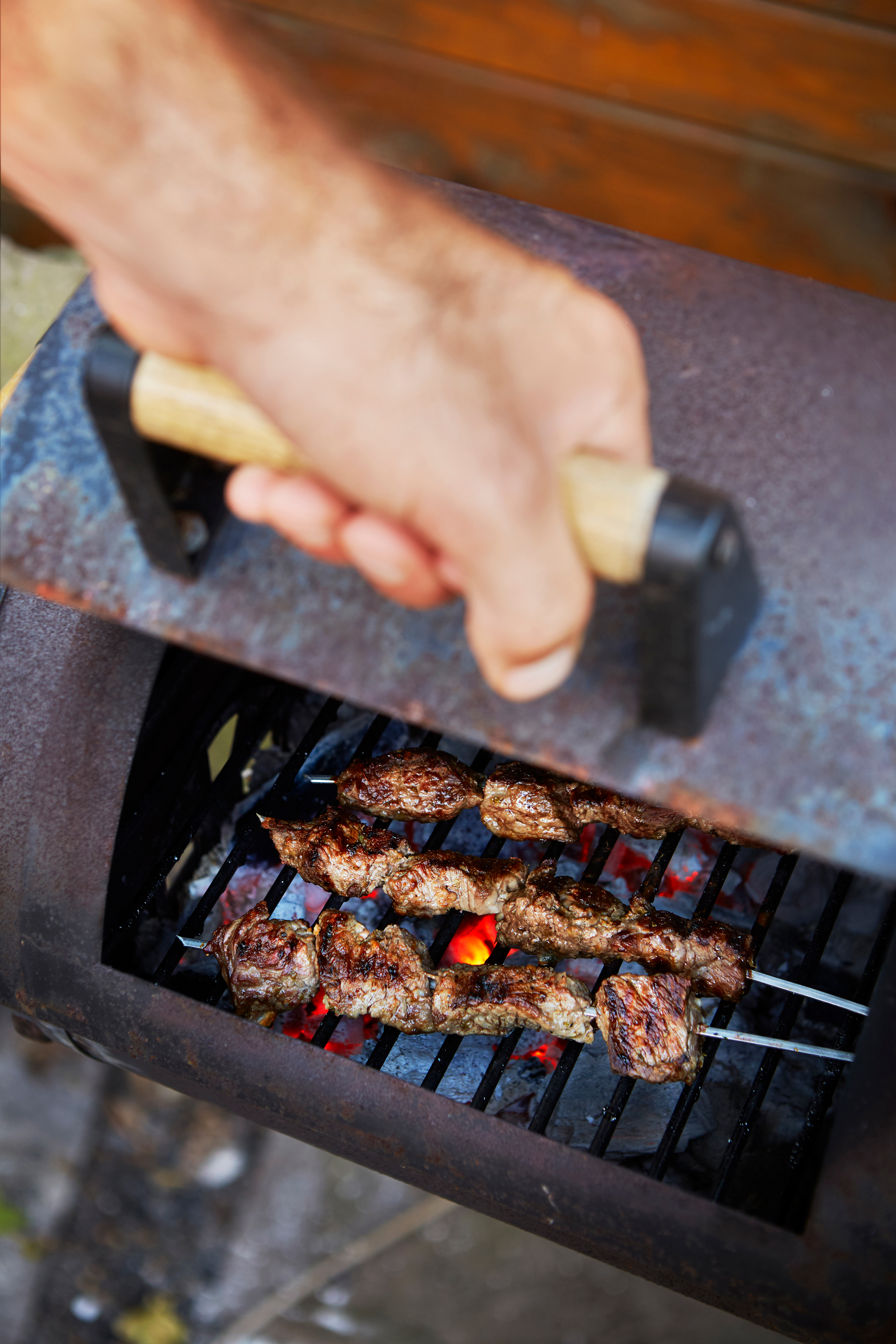 Biefstukspiesjes met citroen