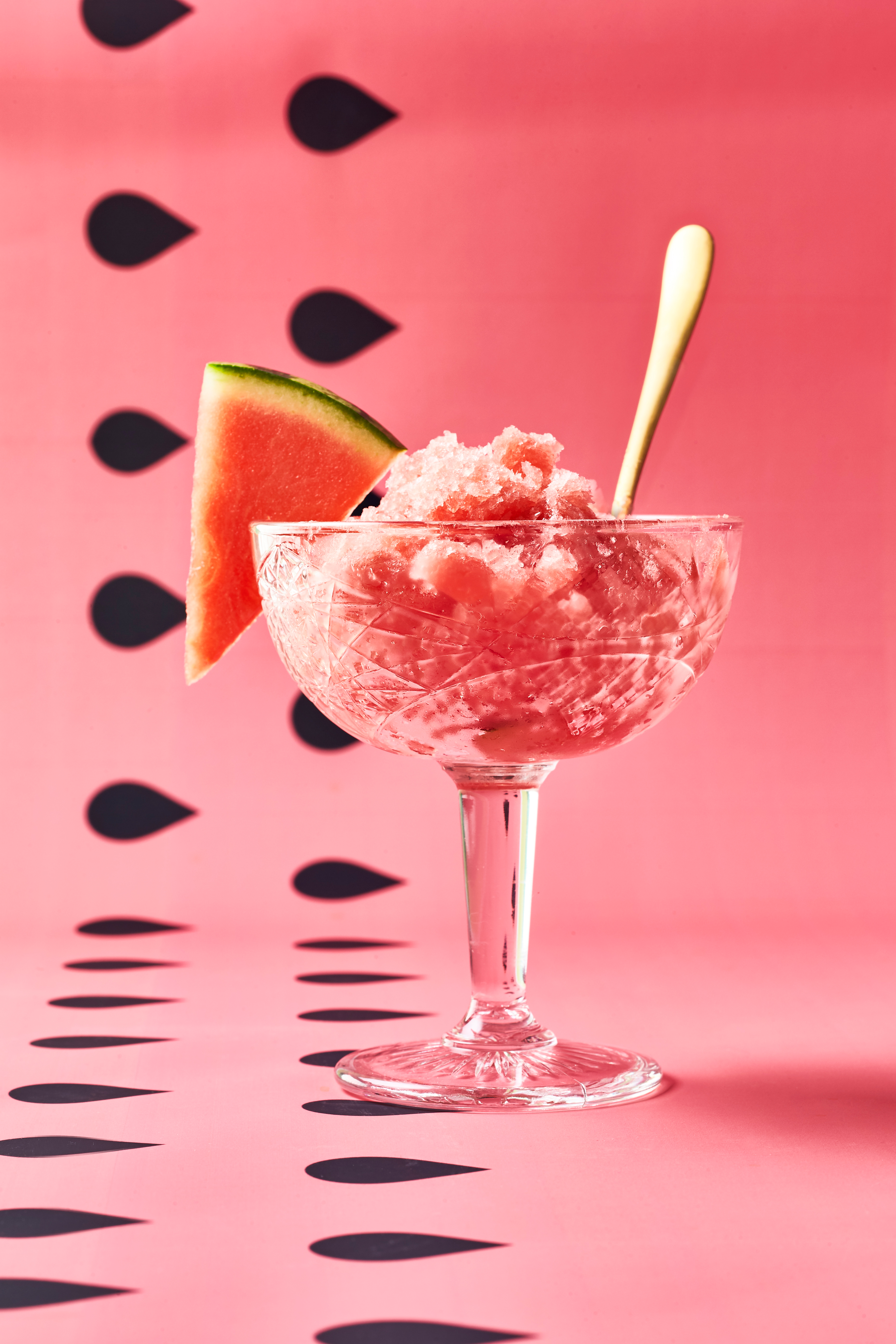 Granita van watermeloen