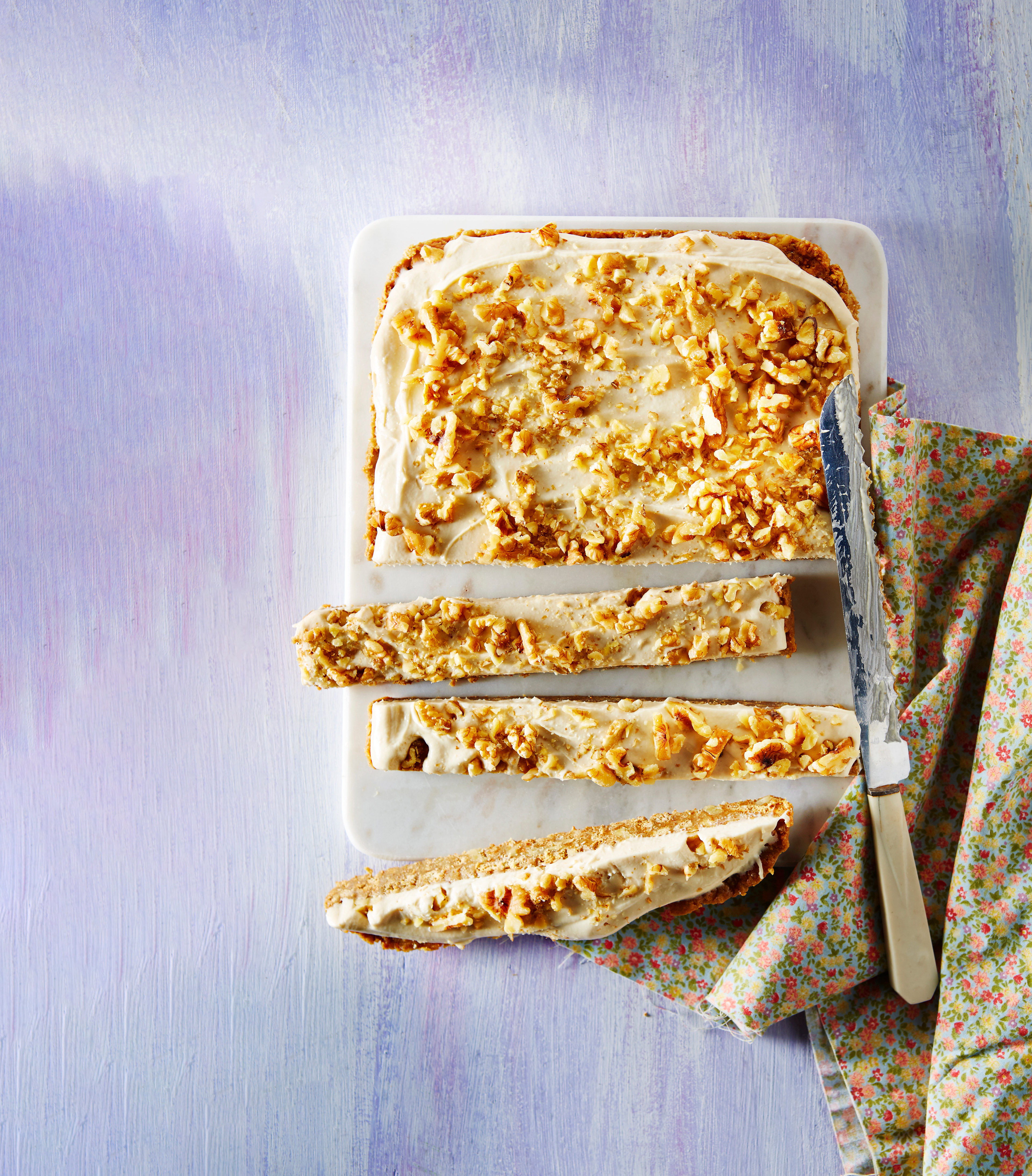 Espresso-walnoot slices