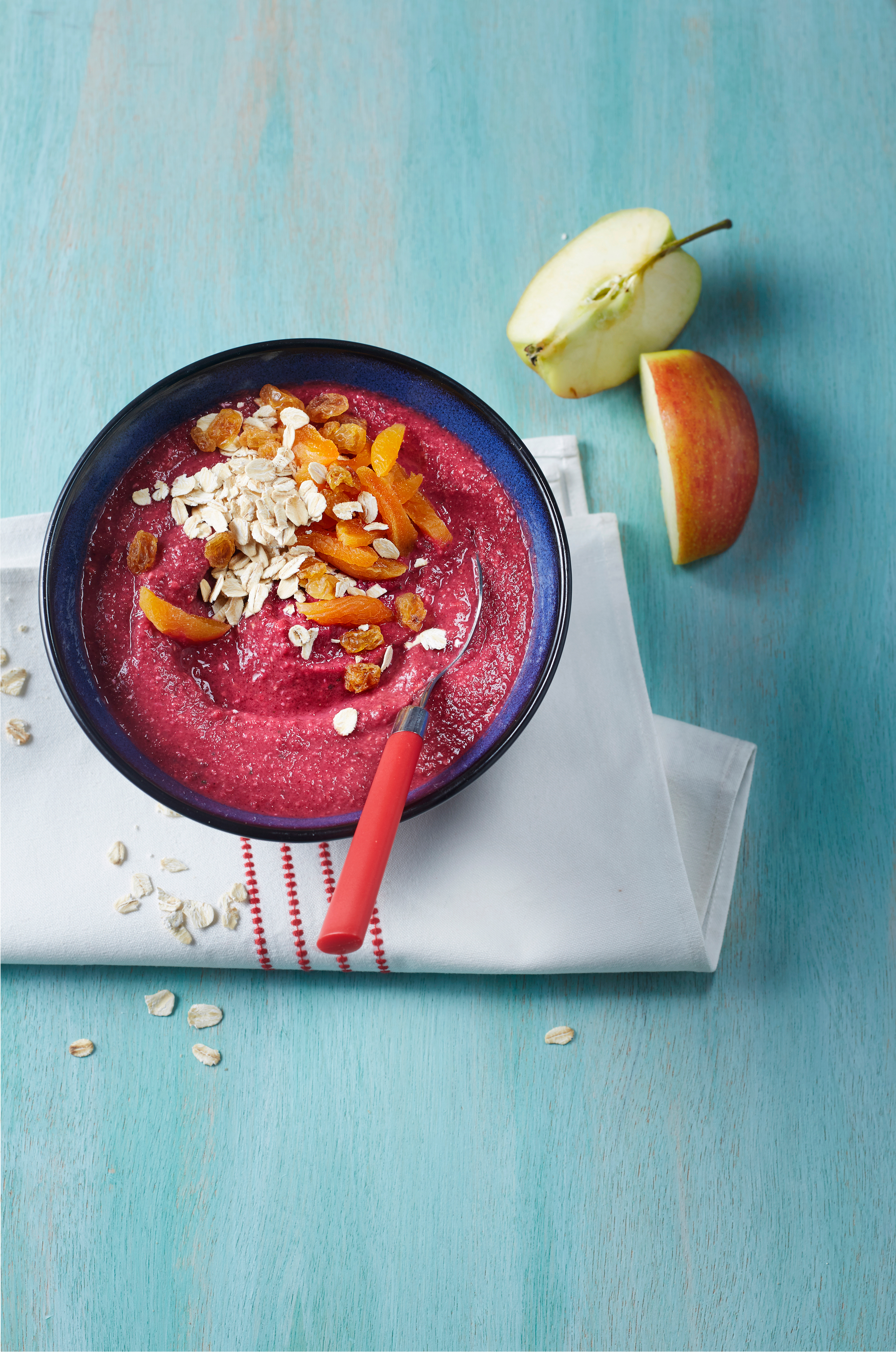 Rode biet-smoothie bowl