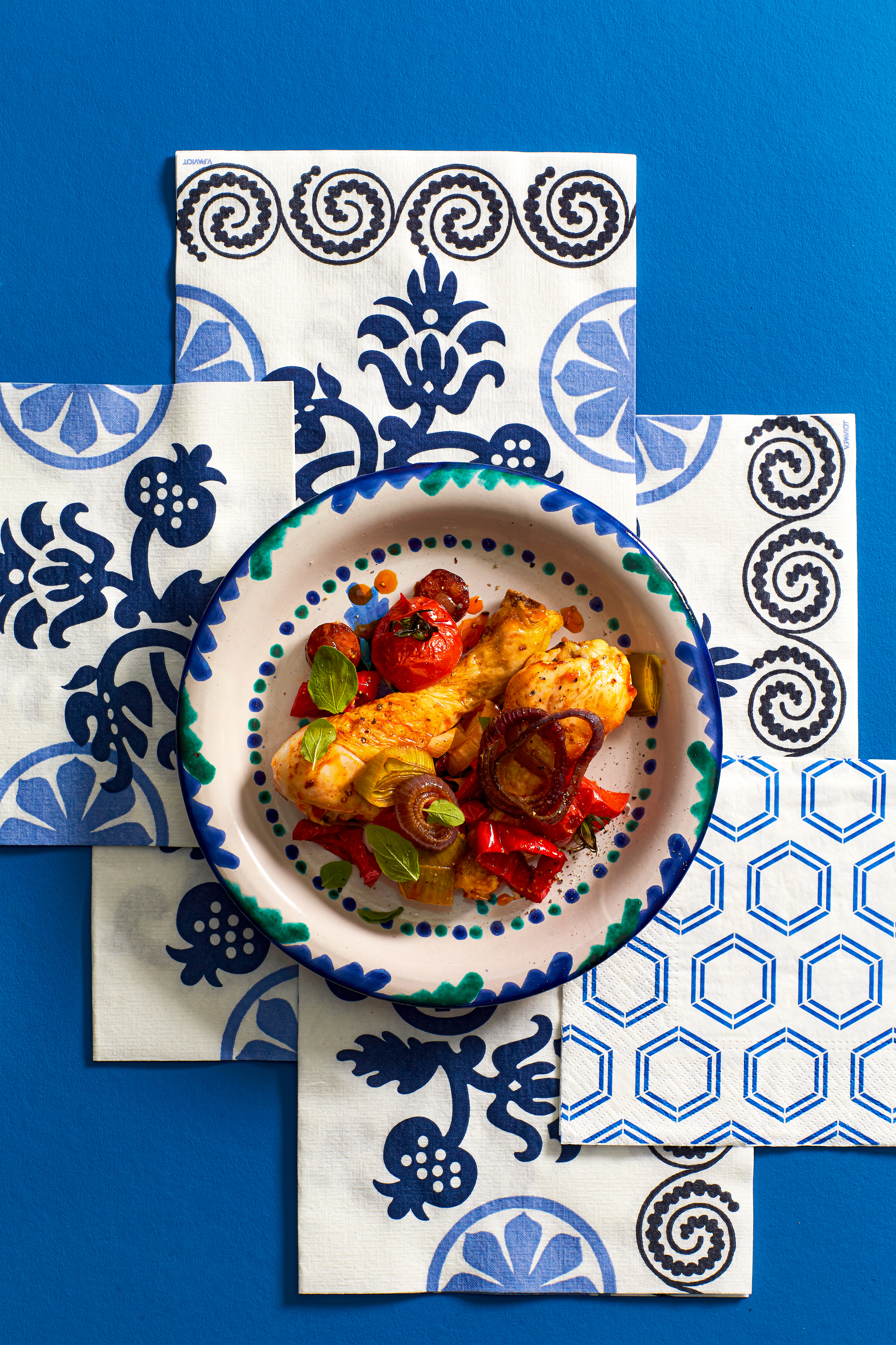 Spaanse kipstoof met chorizo