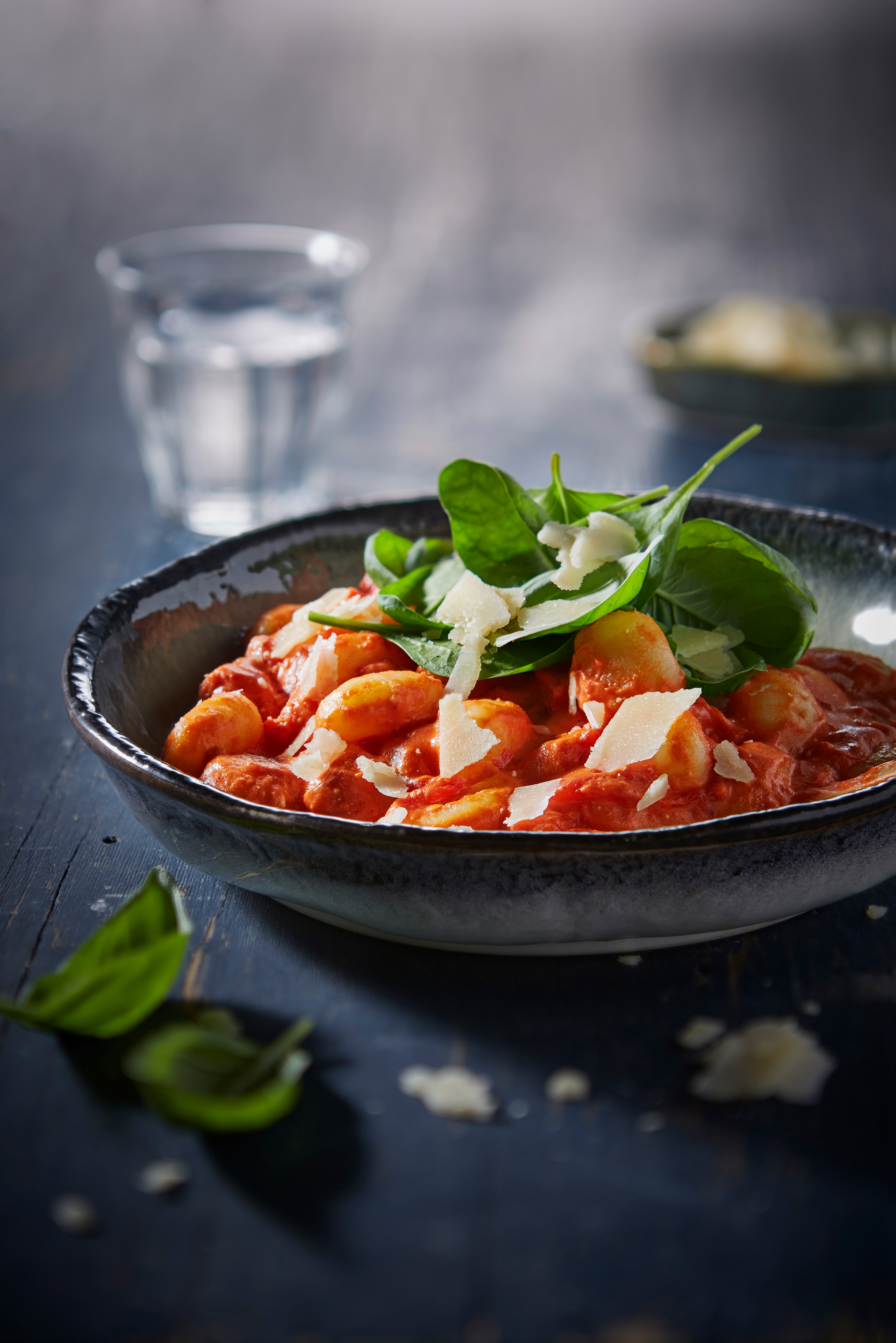Gnocchi in romige tomatensaus