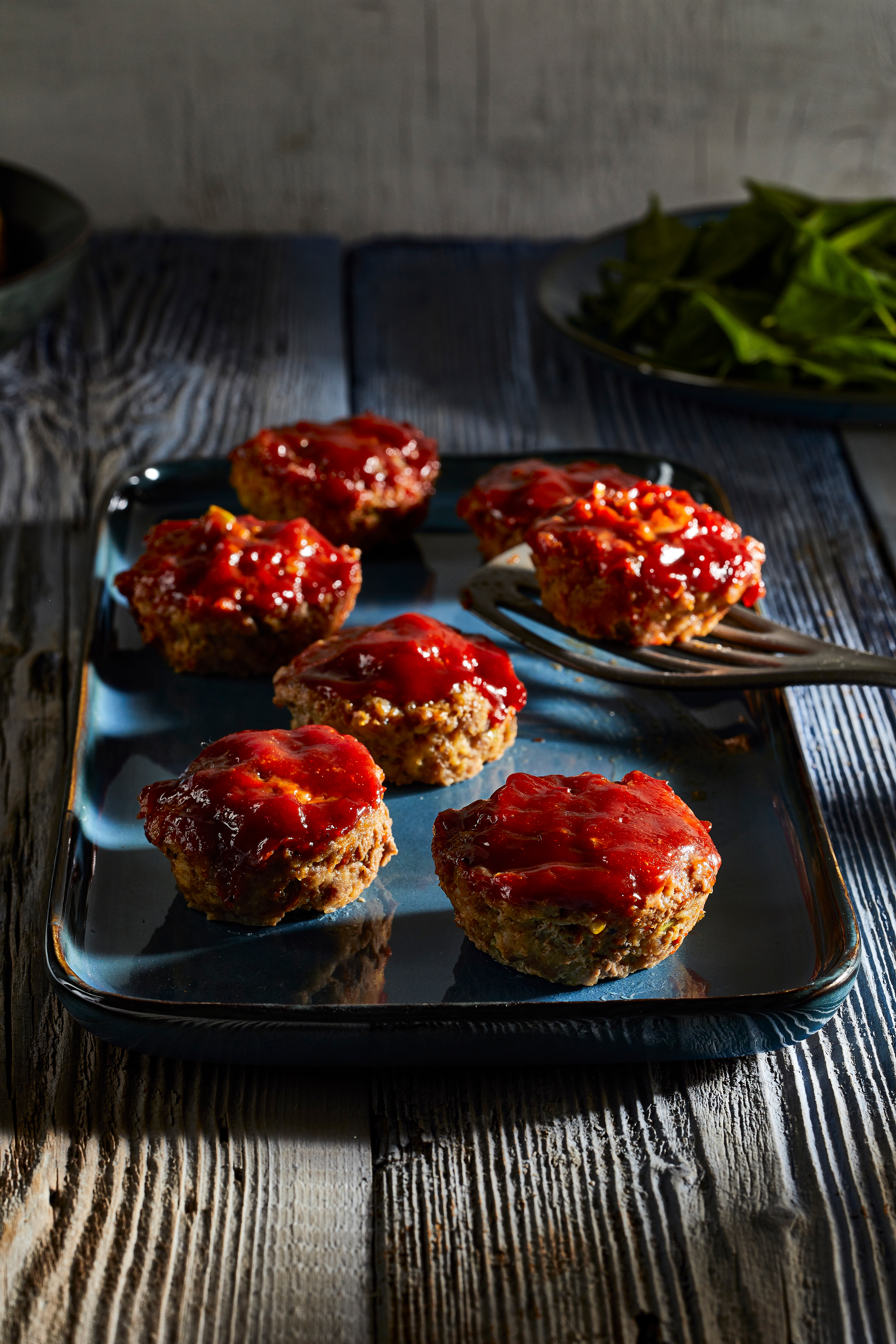 Gehaktmuffins met sticky glaze