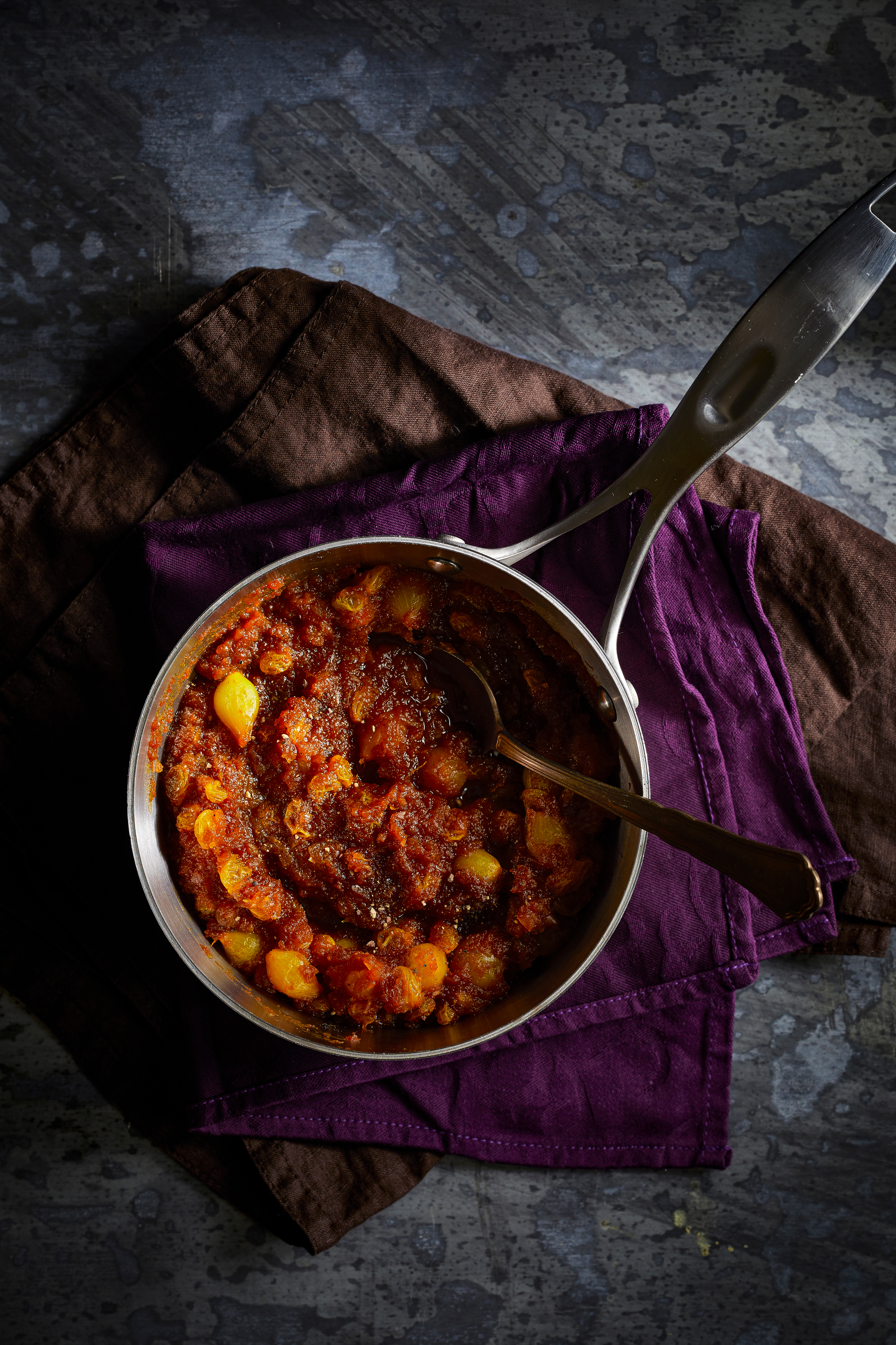 Zilveruitjes-chutney