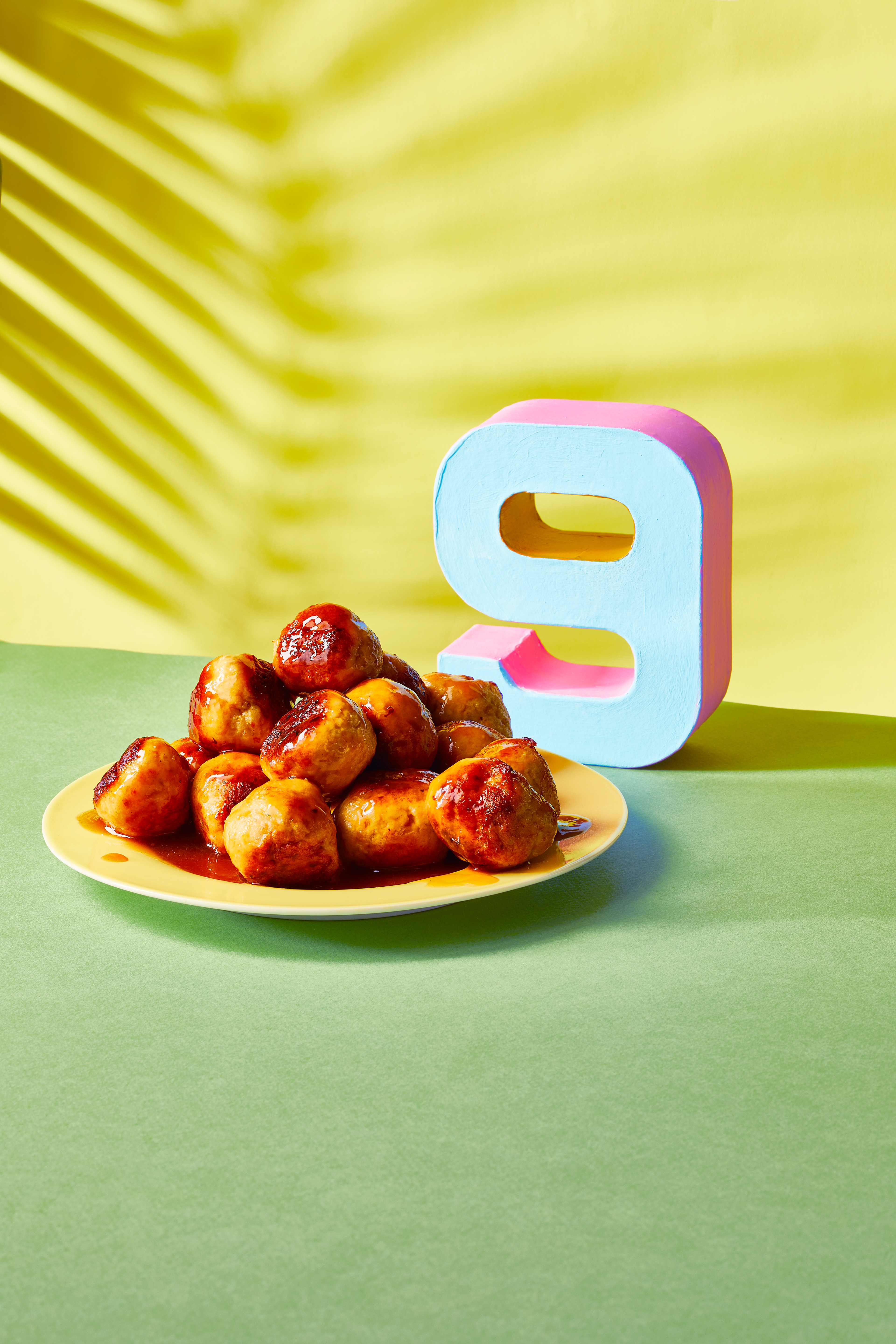 Chinese kung pao-kipballetjes