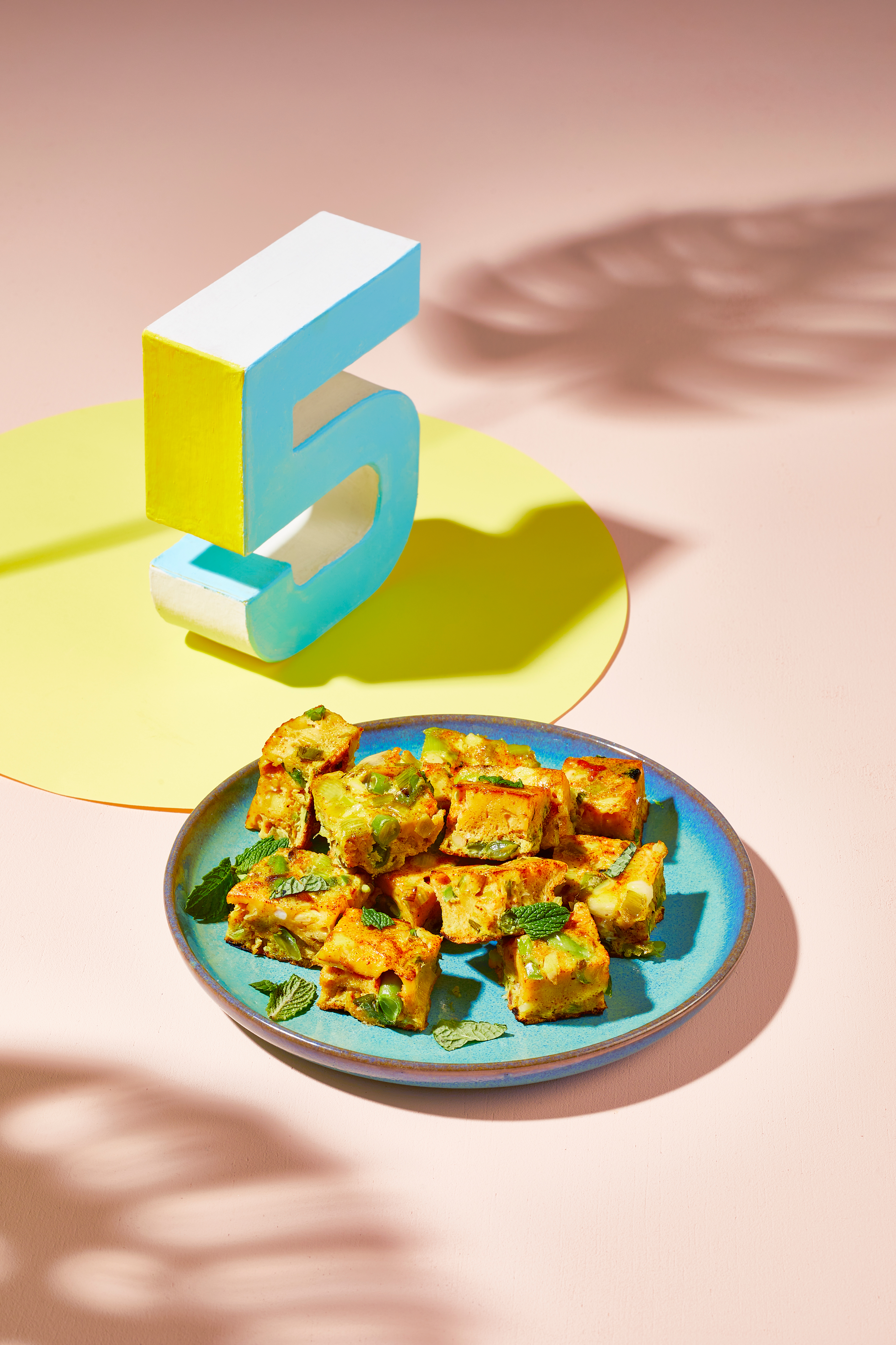 Frittata bites met kurkuma