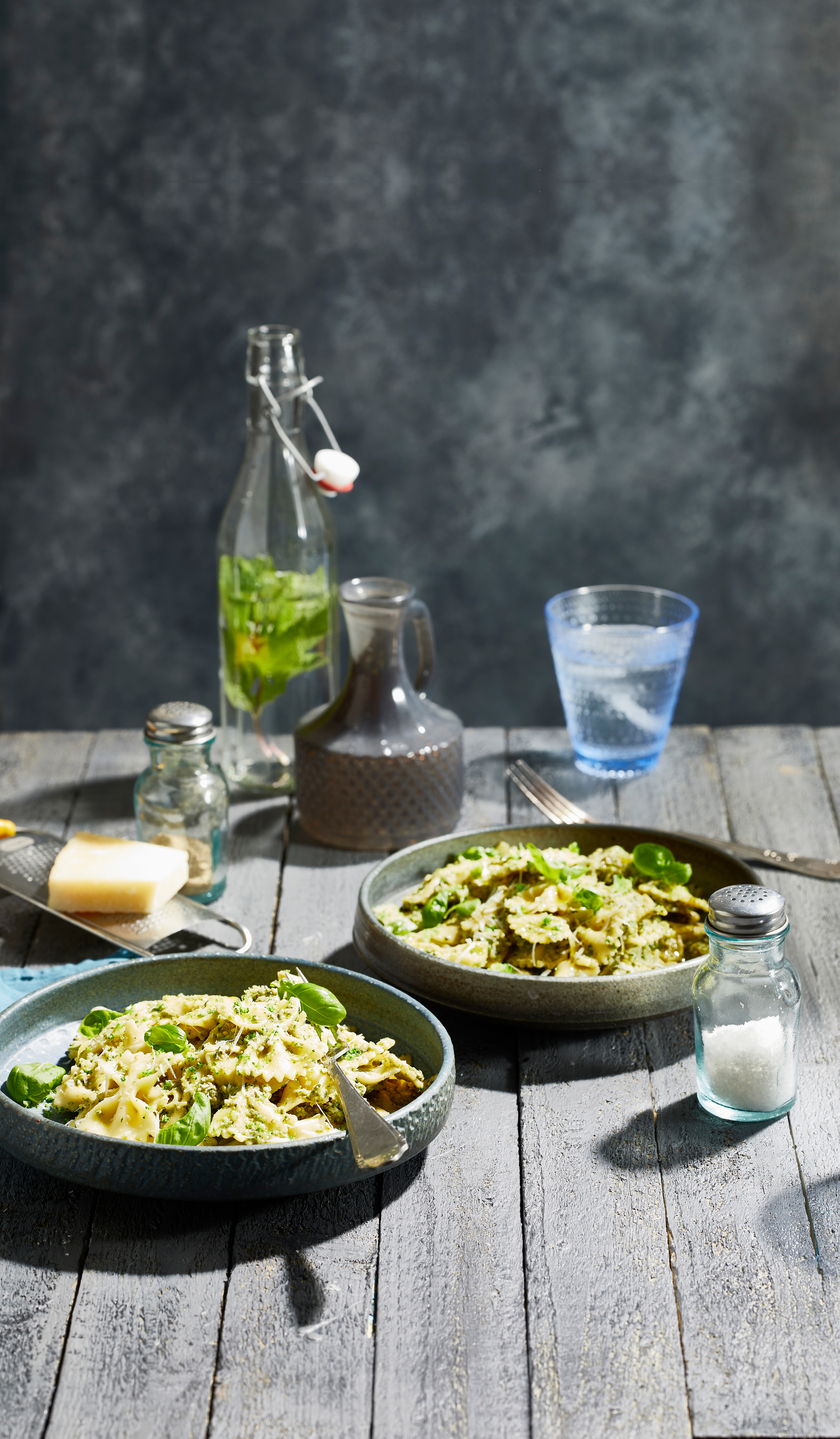 Farfalle met broccolipesto