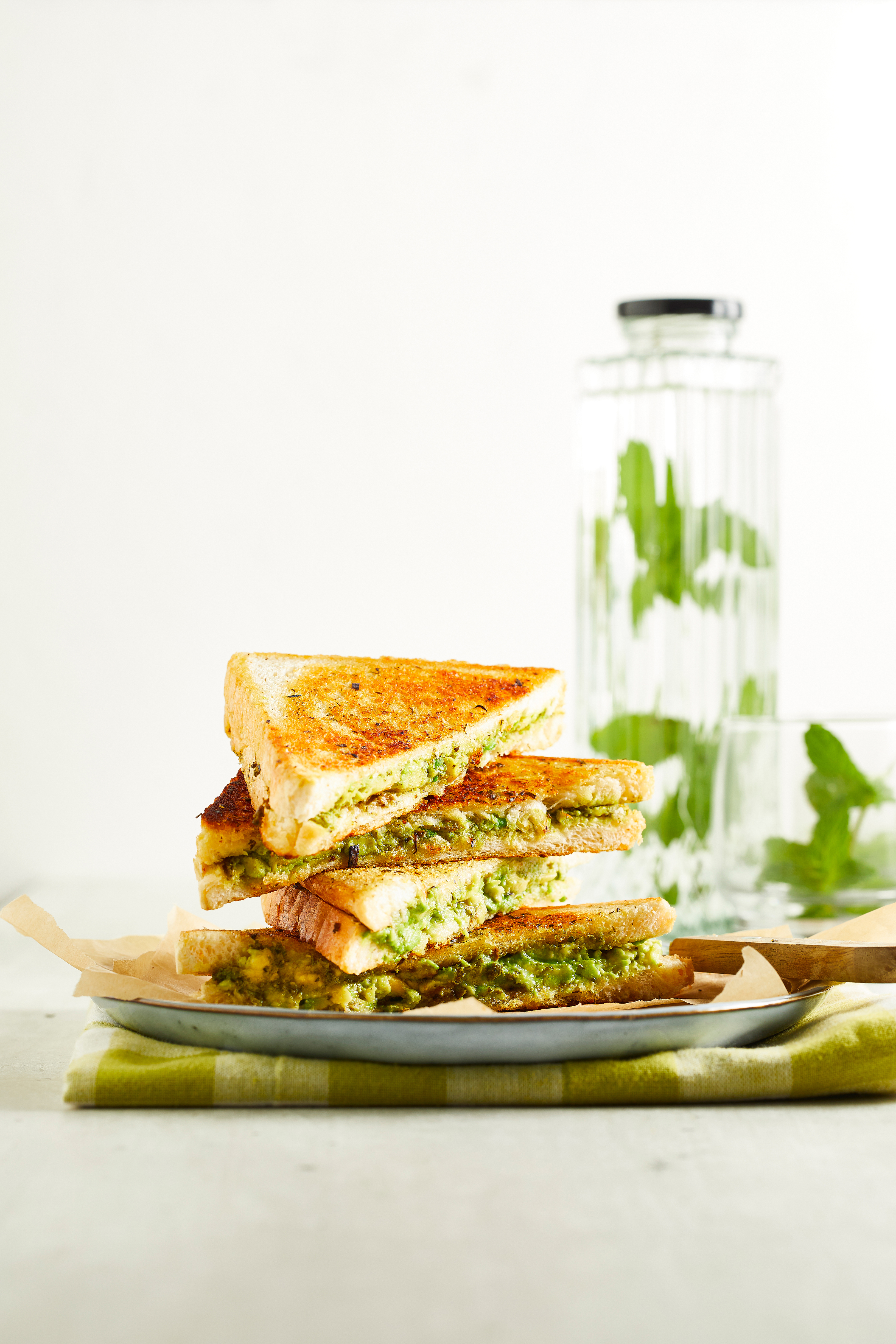 Pantosti met avocado