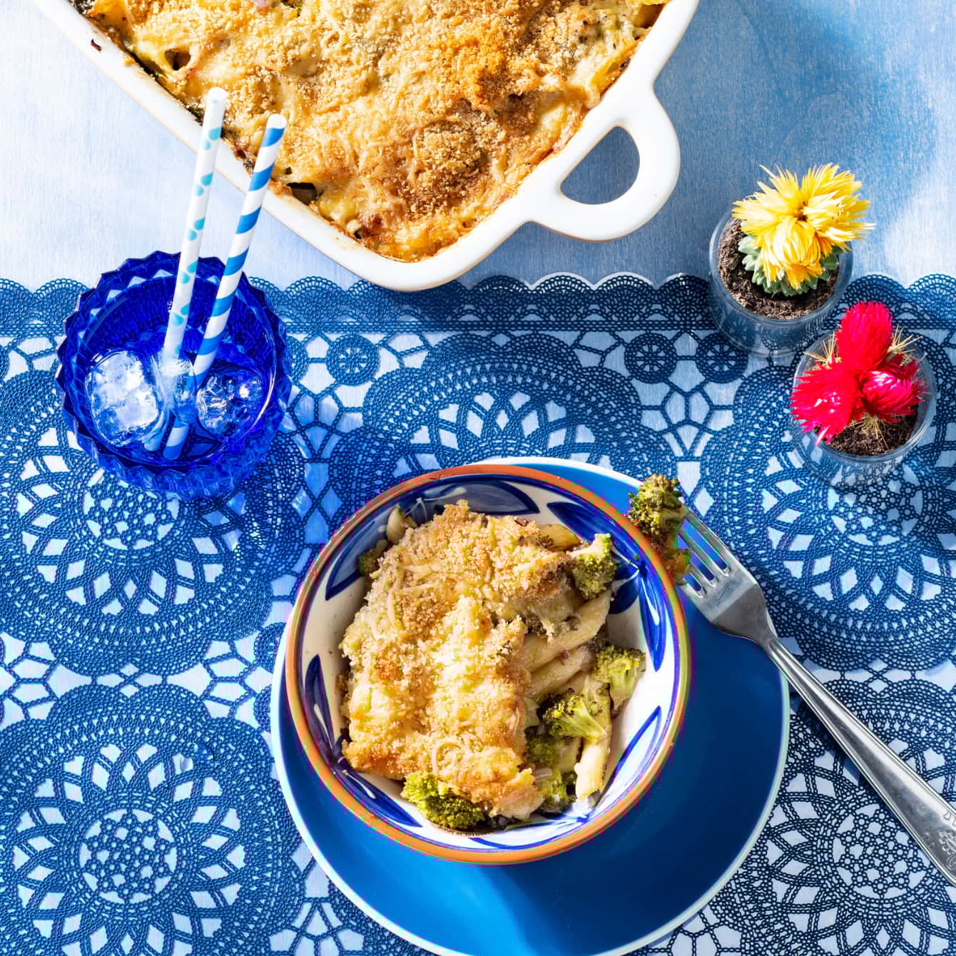 Broccoli ovenschotel met tonijn