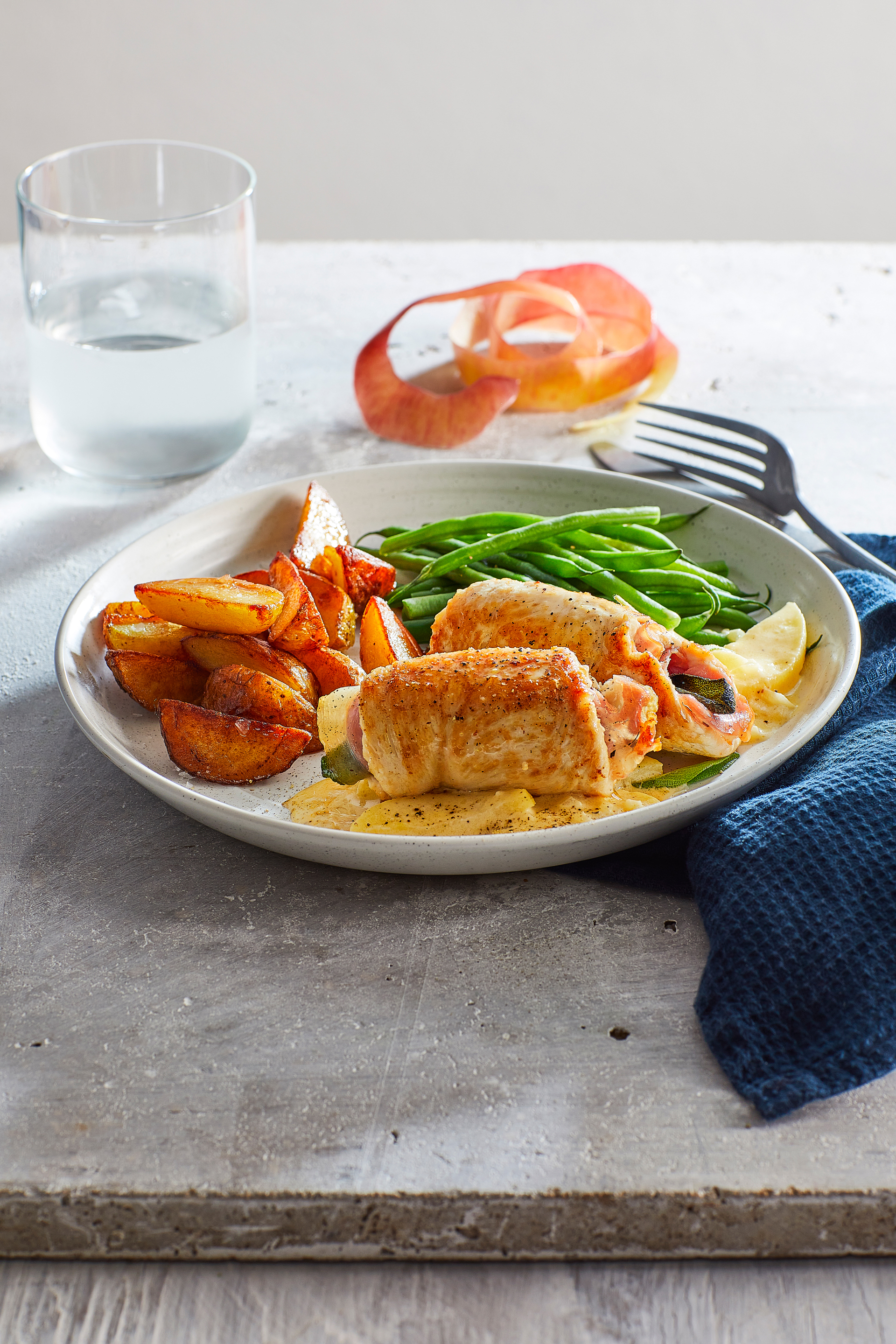 Kiprolletjes met appel en salie