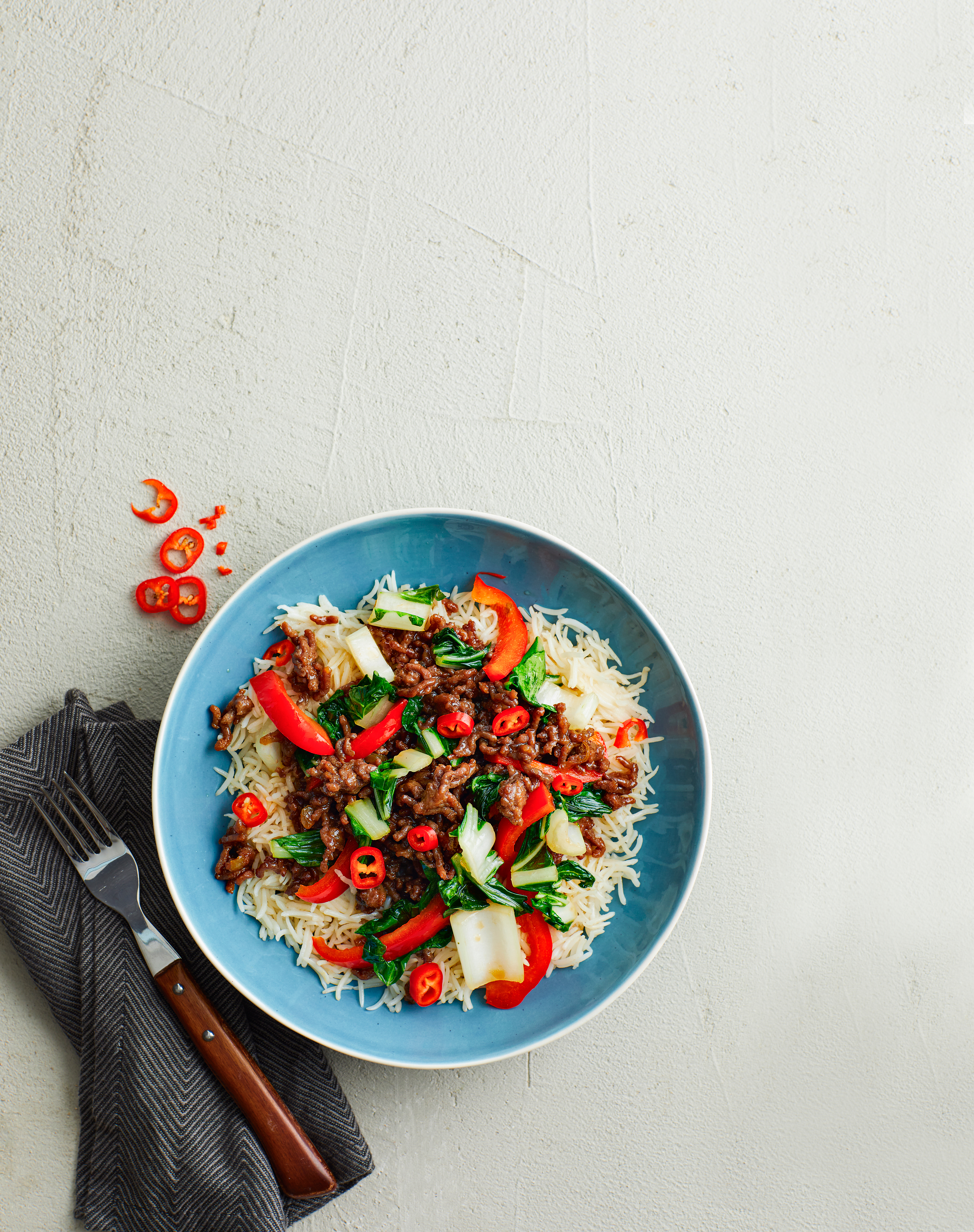 Koreaans gehakt met paksoi