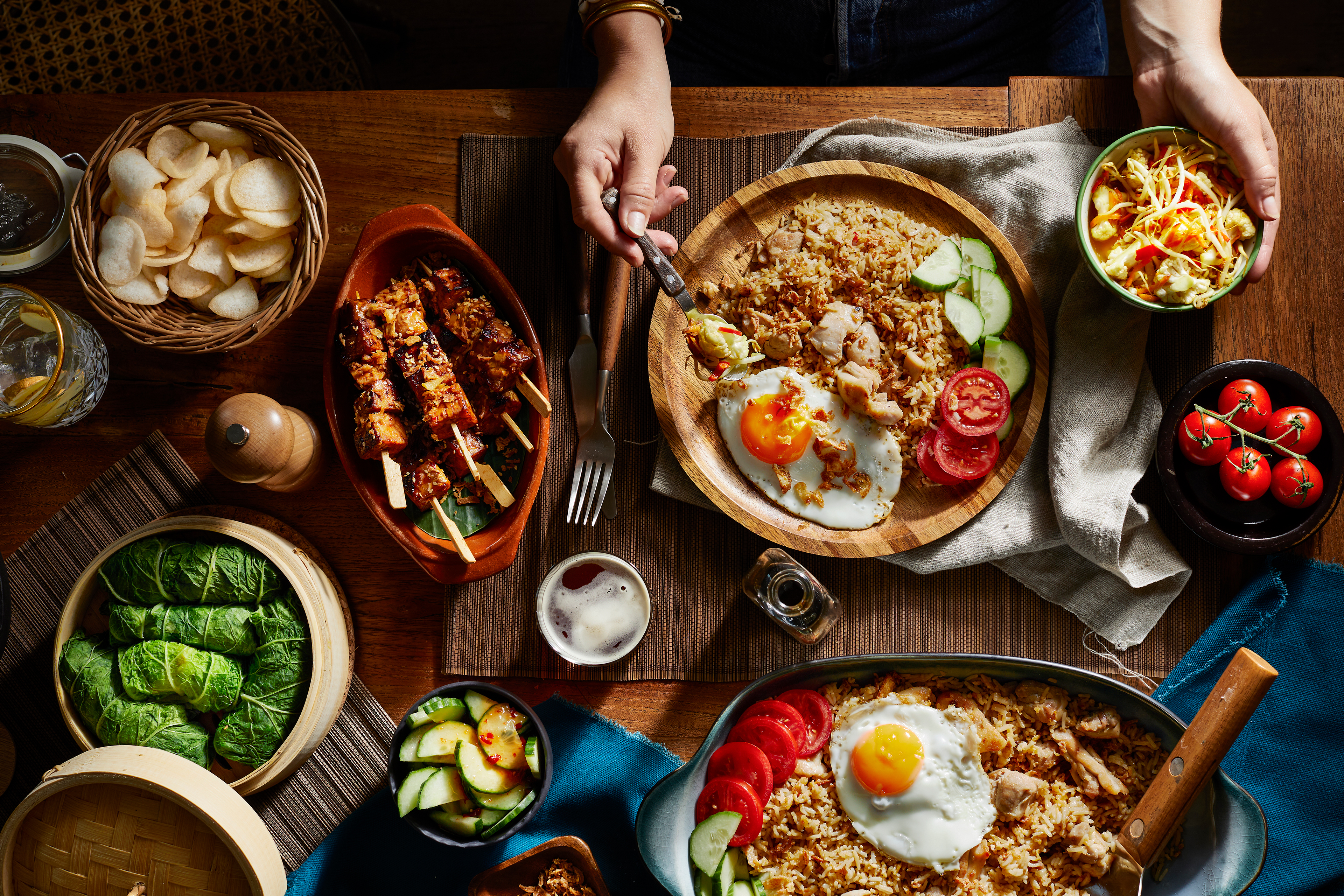 Nasi goreng compleet