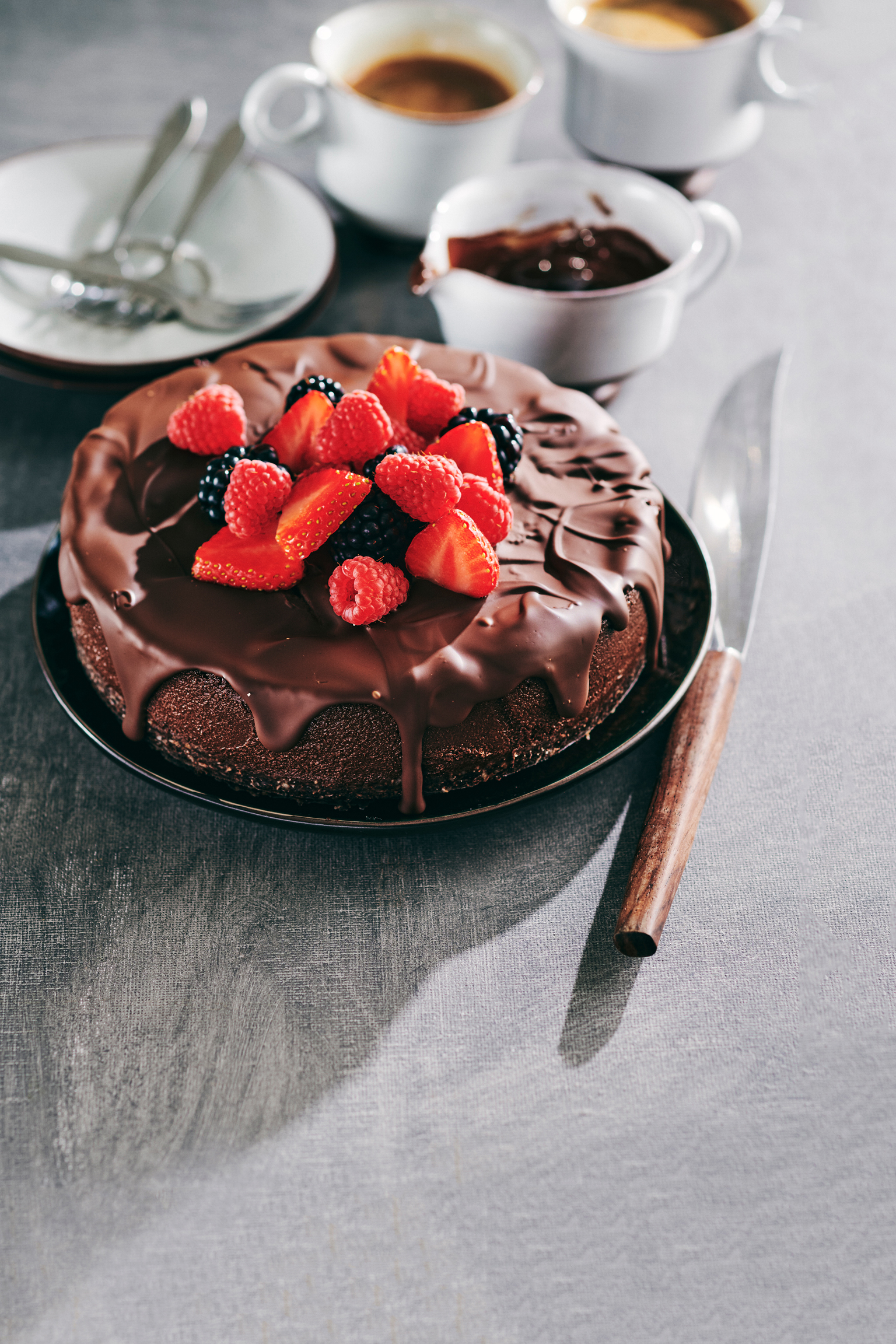 Chocolademoussetaart