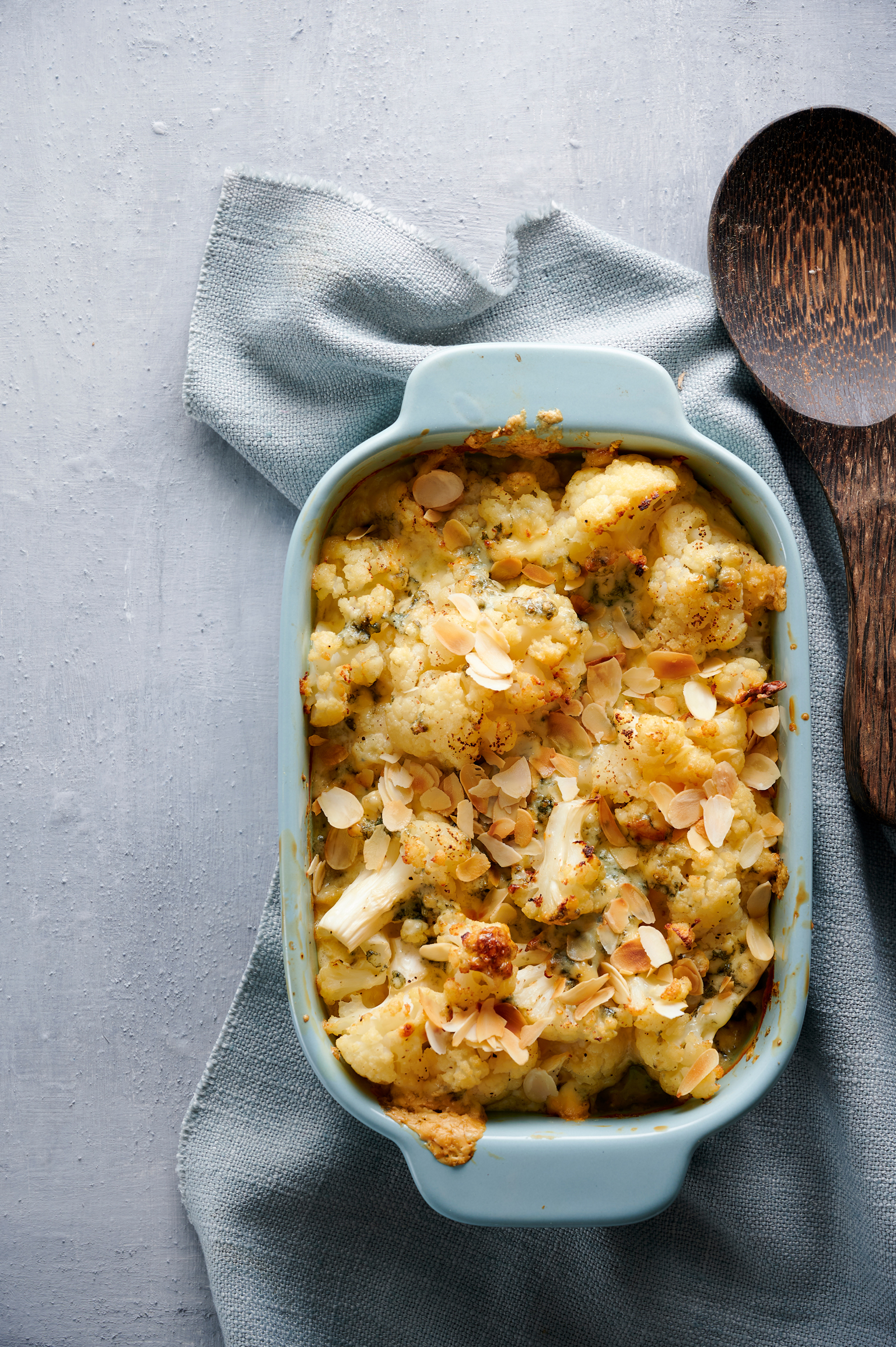 Romige bloemkoolgratin