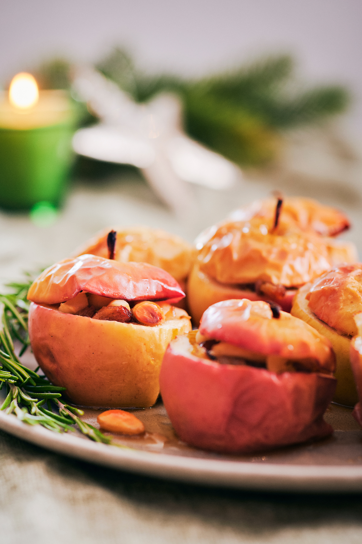 Hartige gevulde appels