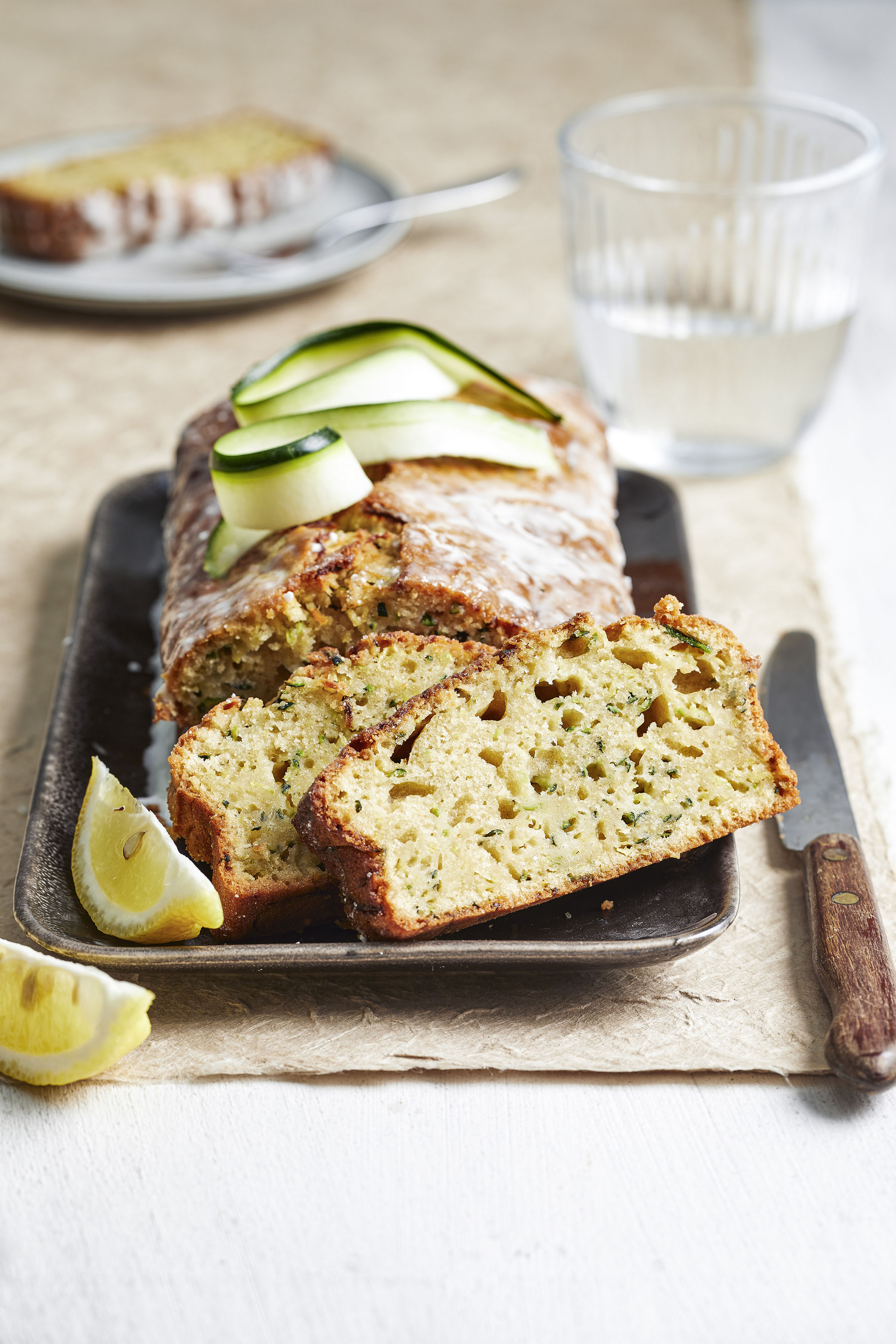 Courgettecake met citroen