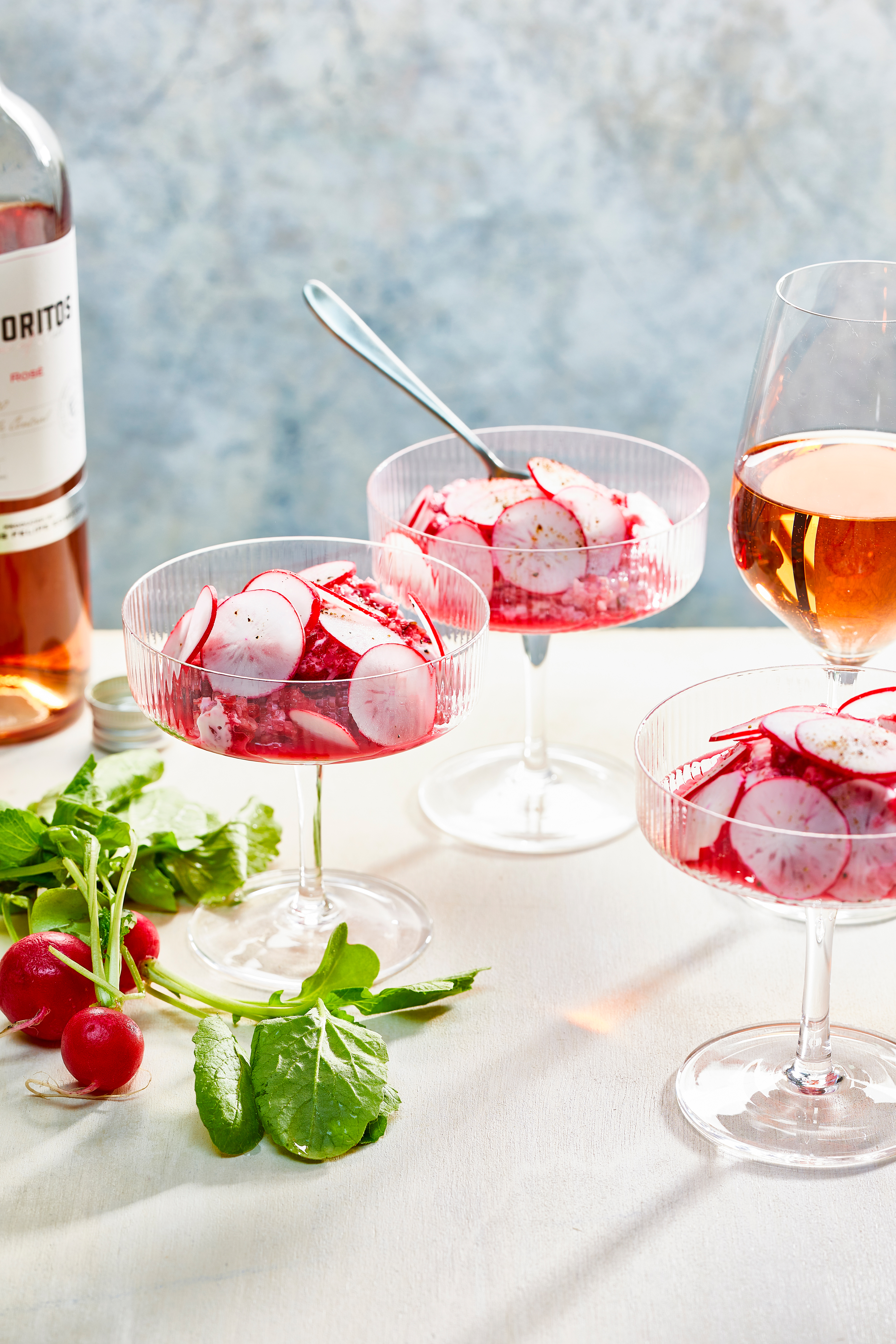 Bietjescocktail met radijs