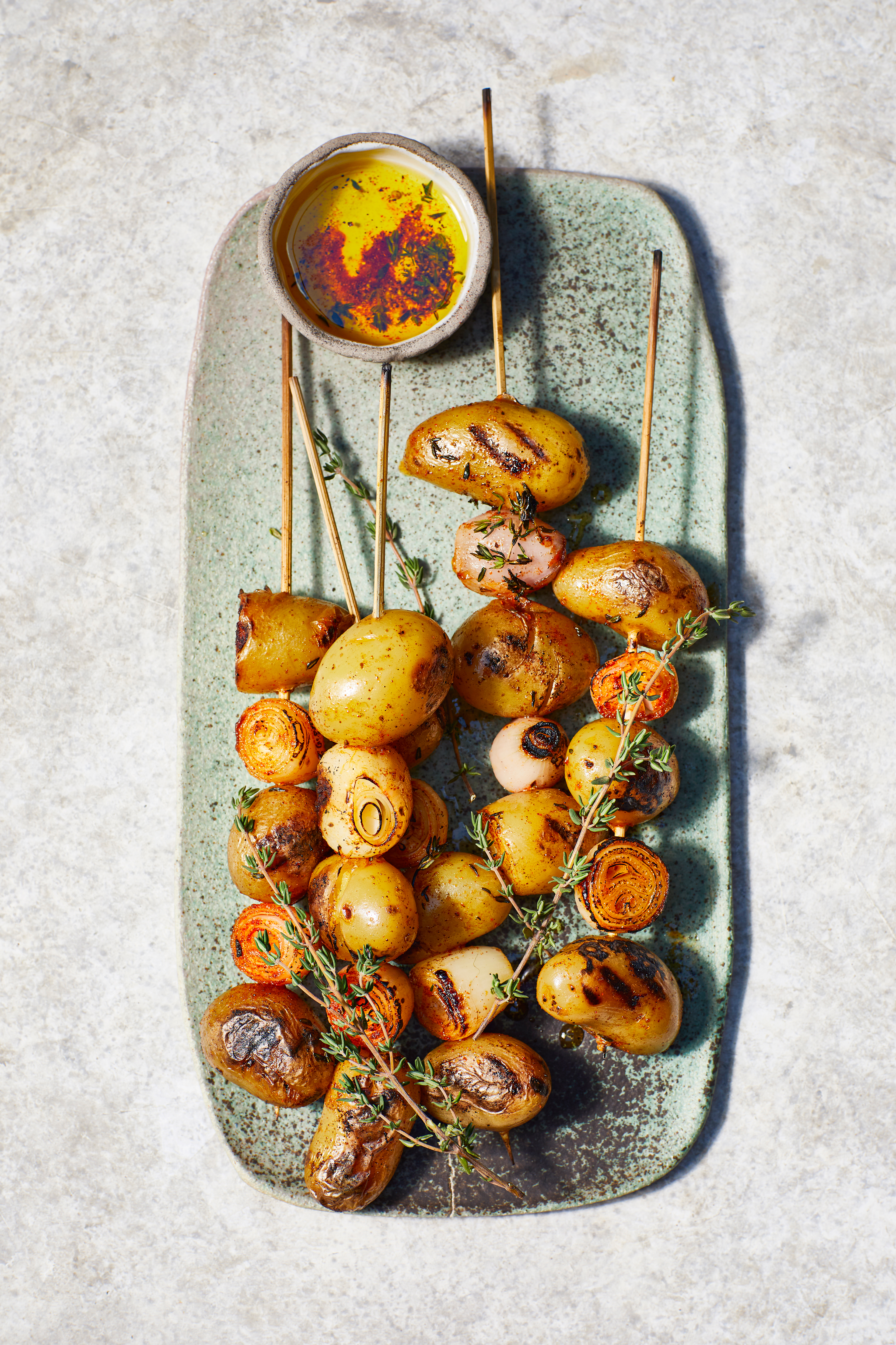 Krieltjesspies met sjalotten