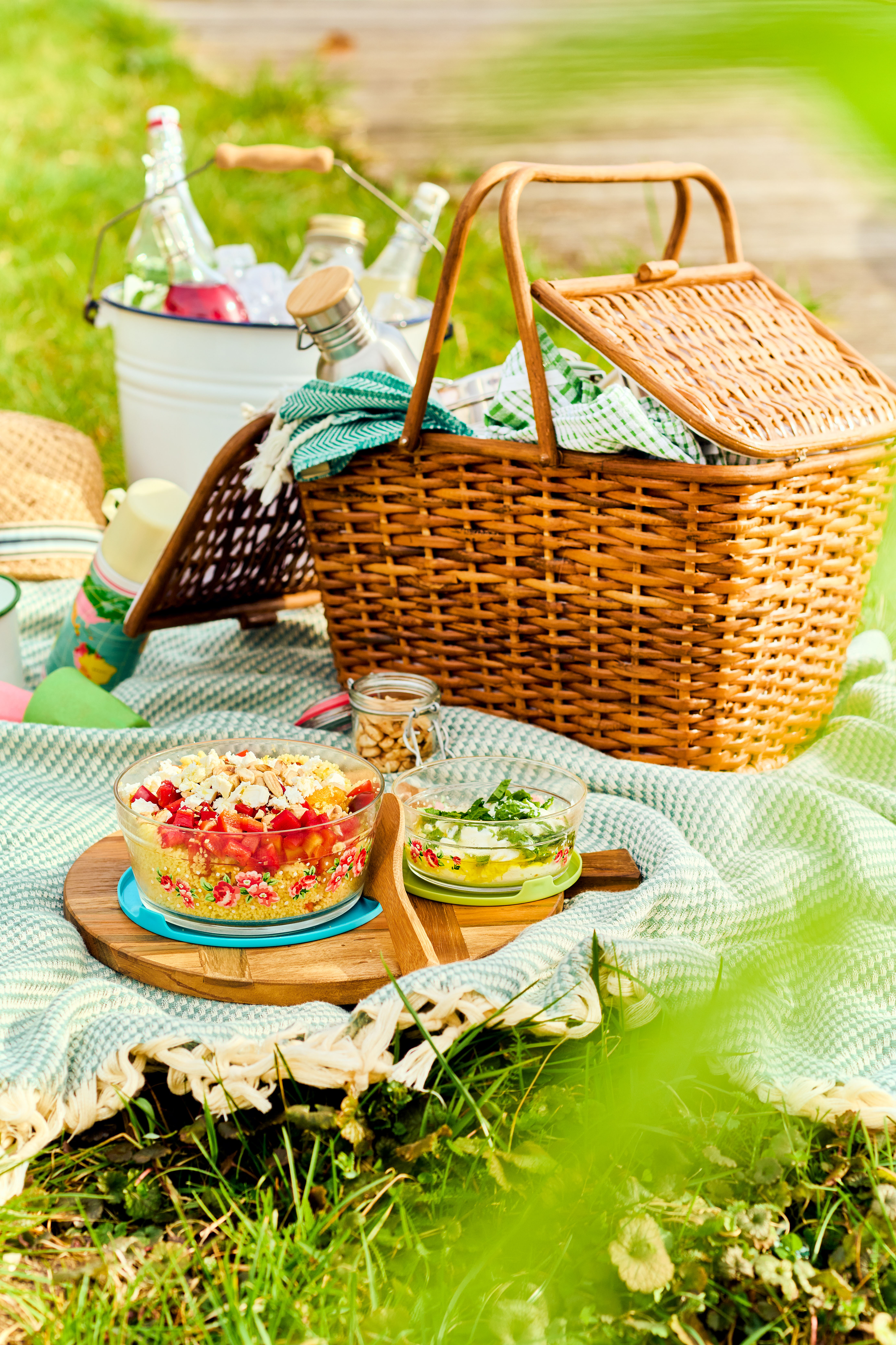 Couscoussalade met feta en abrikozen