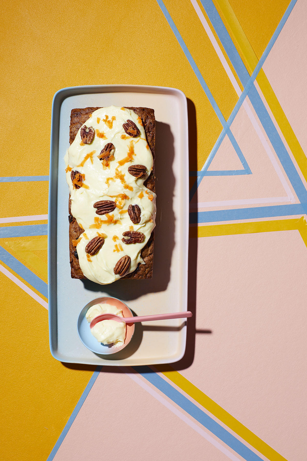 Carrot cake met pecan