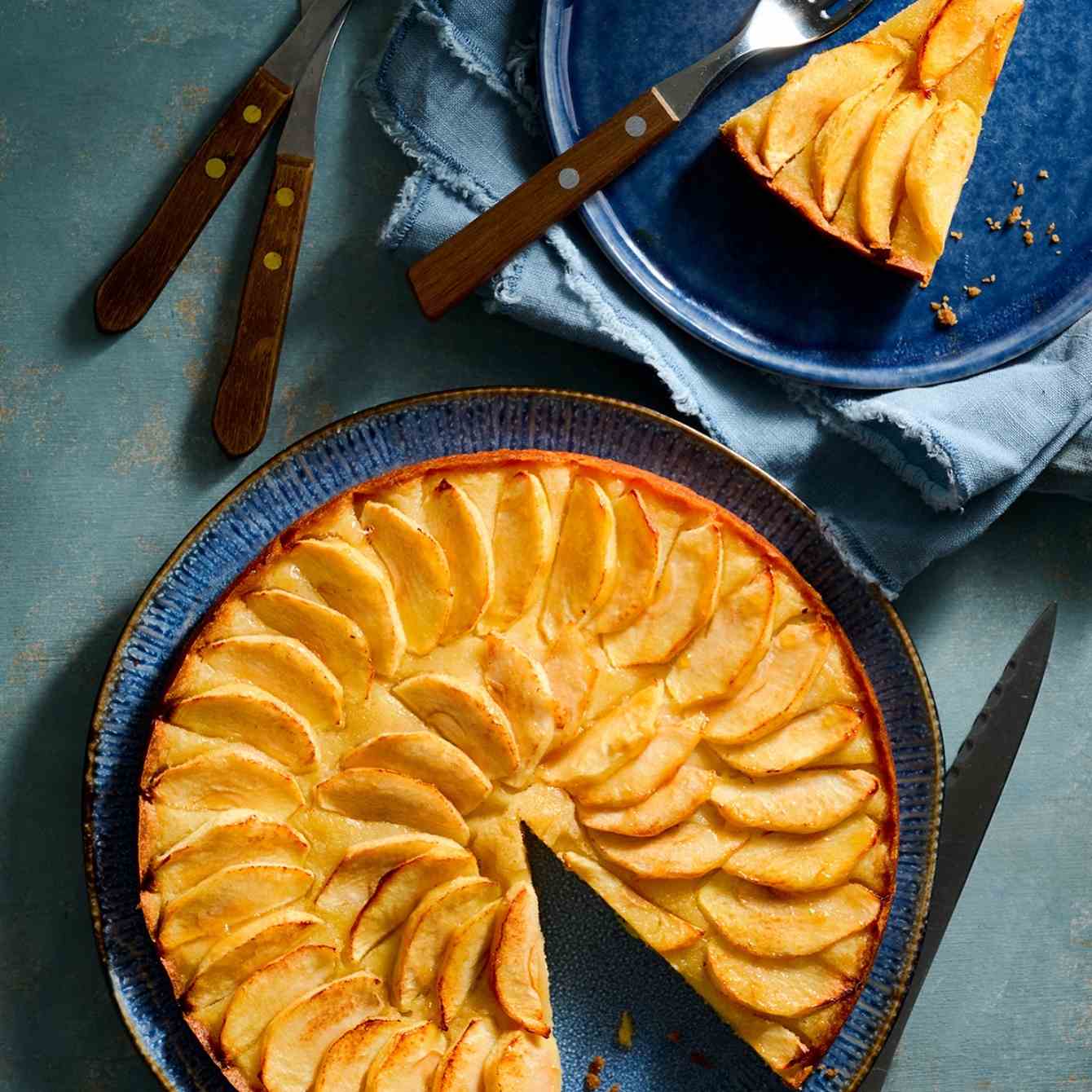 Appel-citroenboterkoek