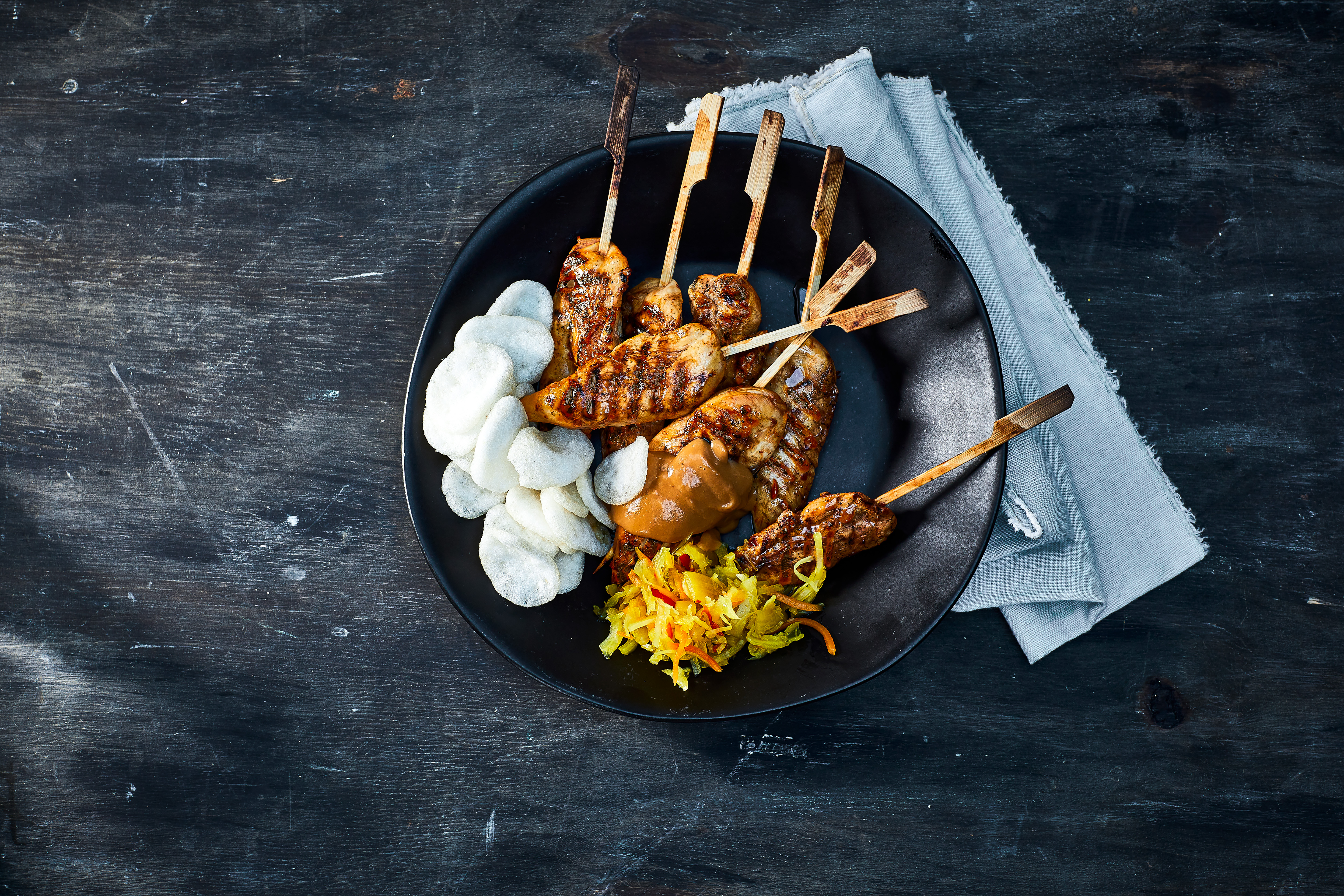 Kipsaté van de haas