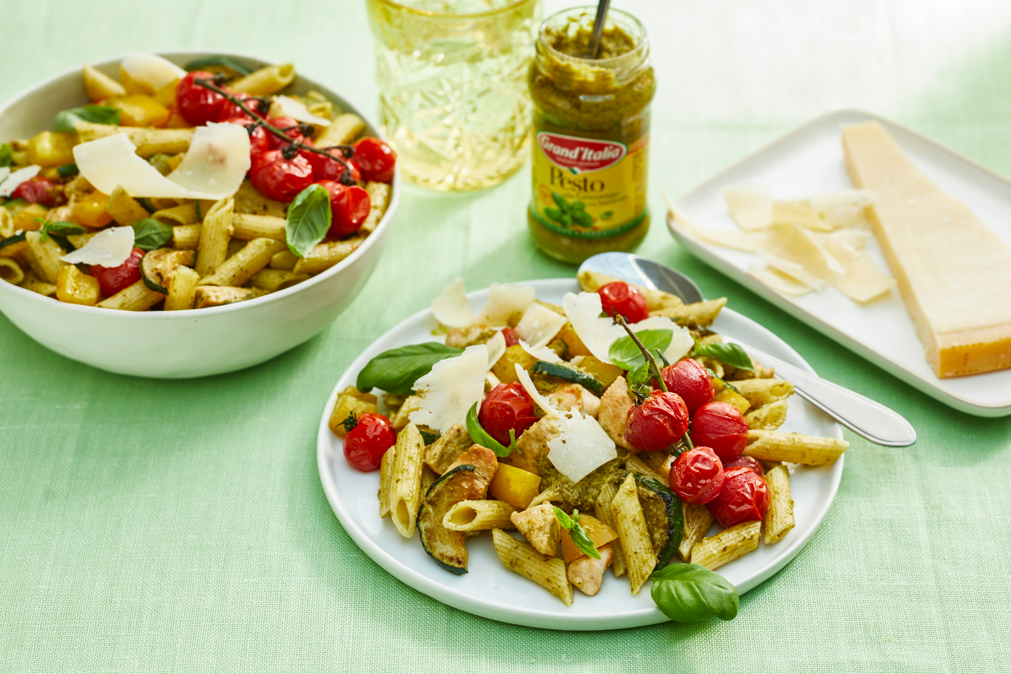 Penne met Pesto alla Genovese