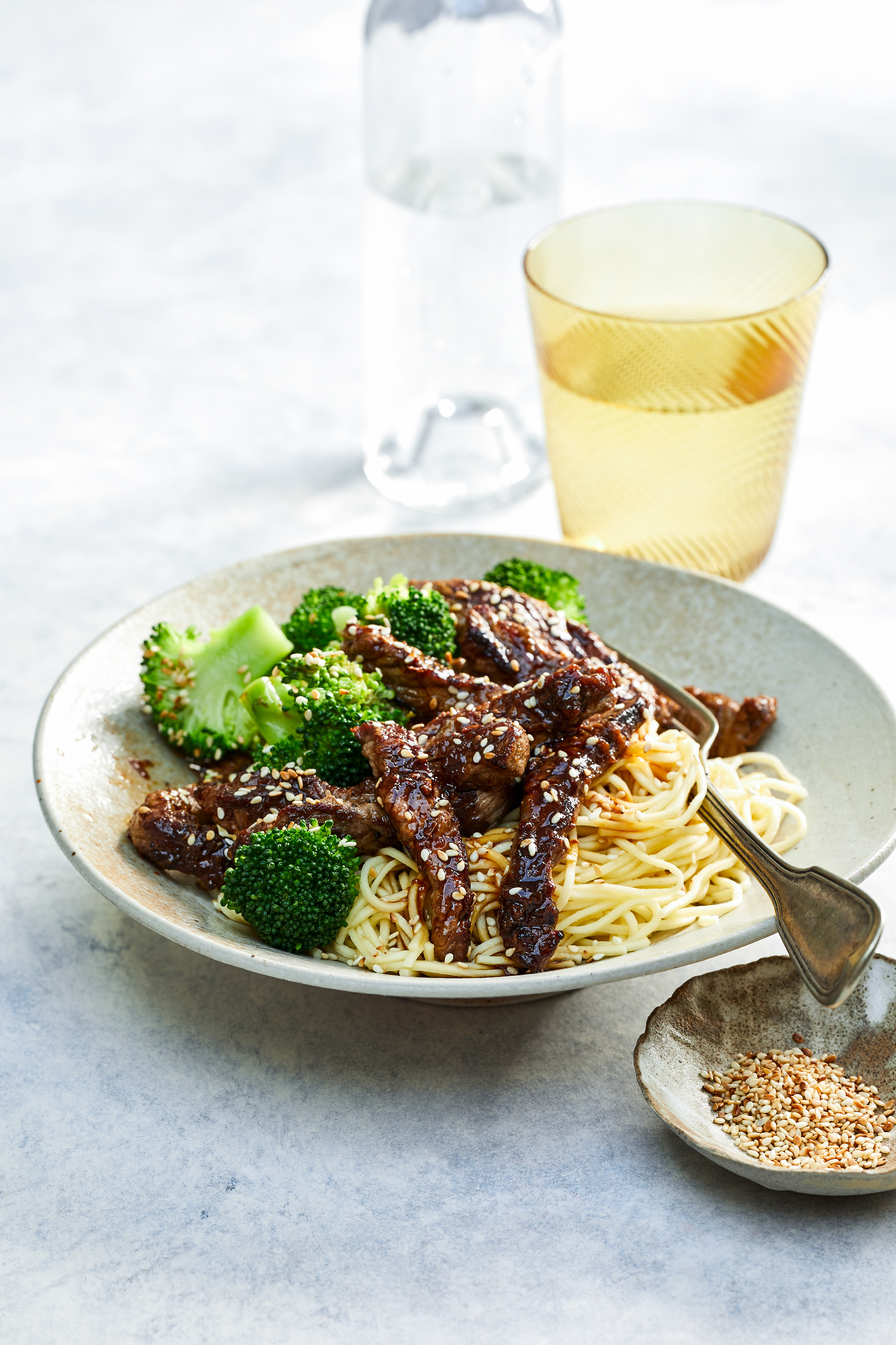 Biefreepjes teriyaki