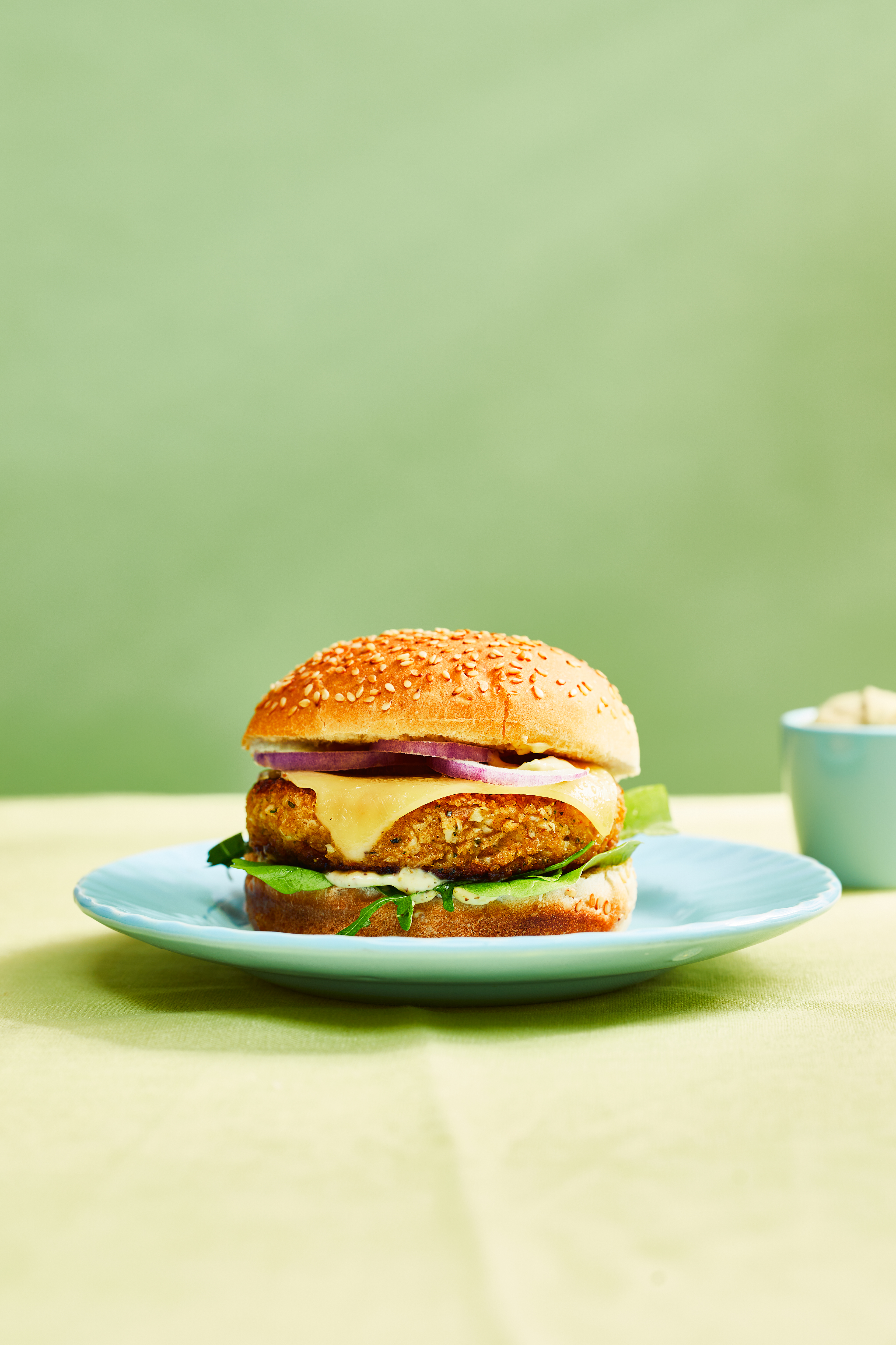 Pittige bloemkoolburgers