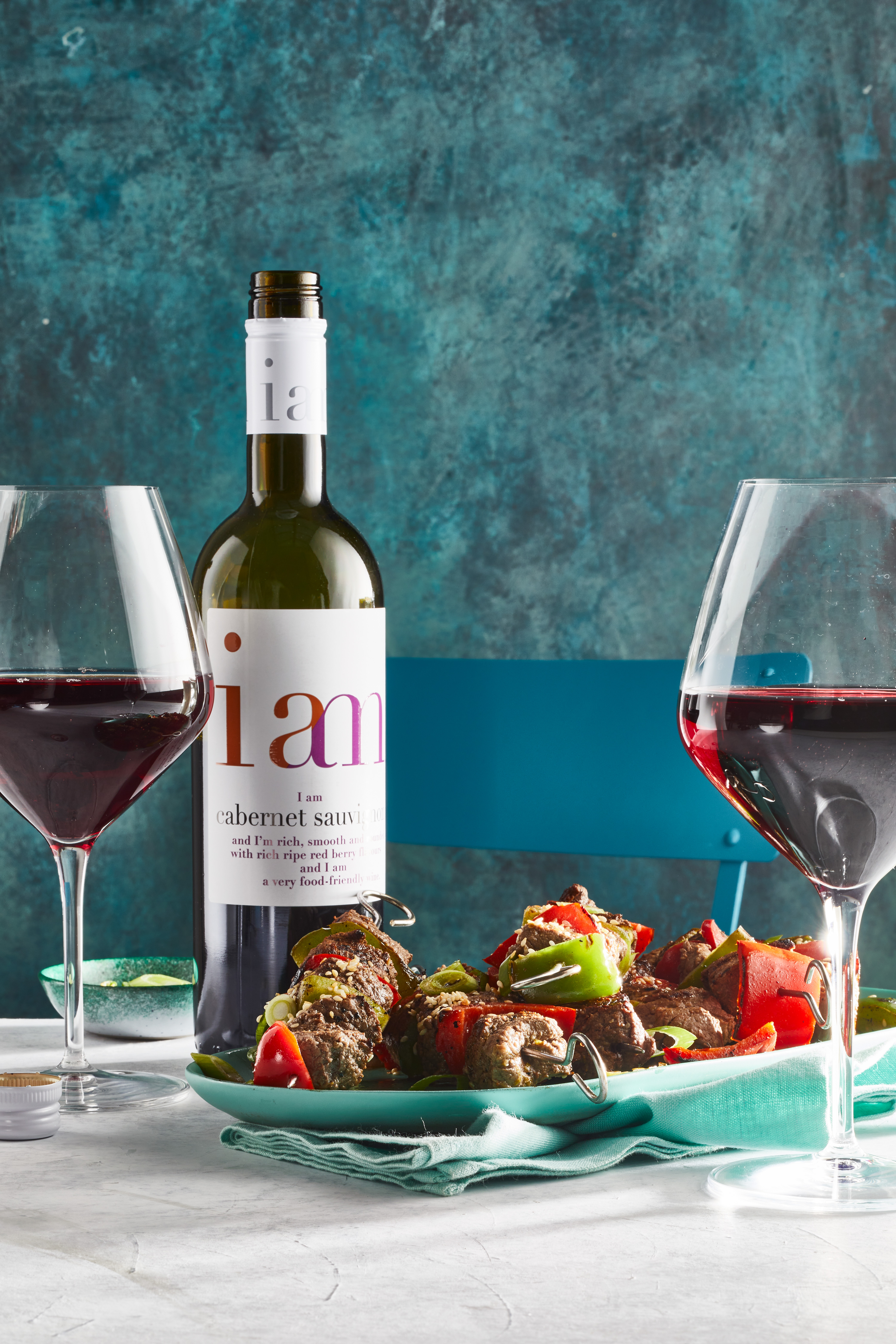 Biefstukspiesjes met gember en limoen