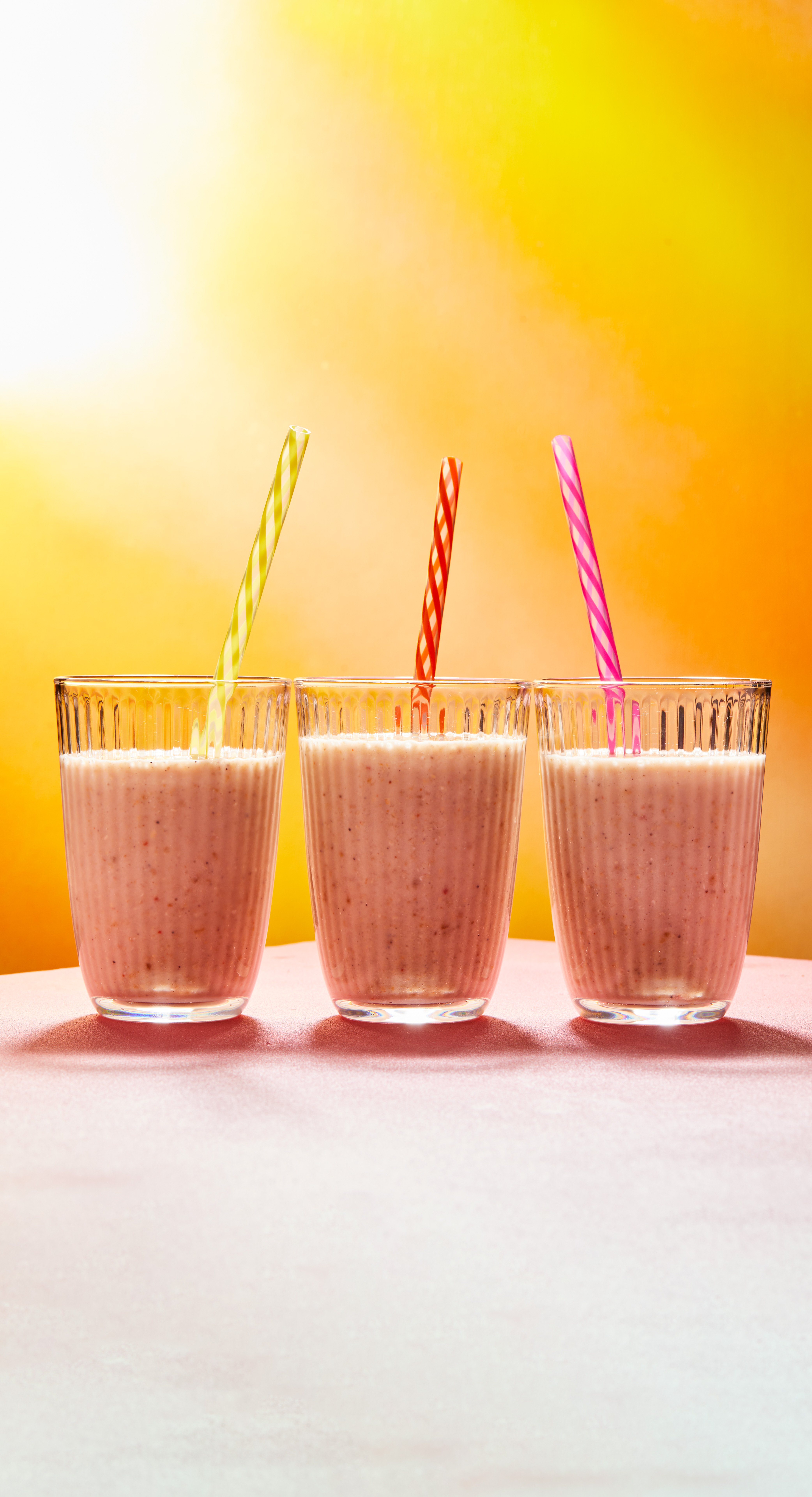 Power smoothie met banaan en abrikoos