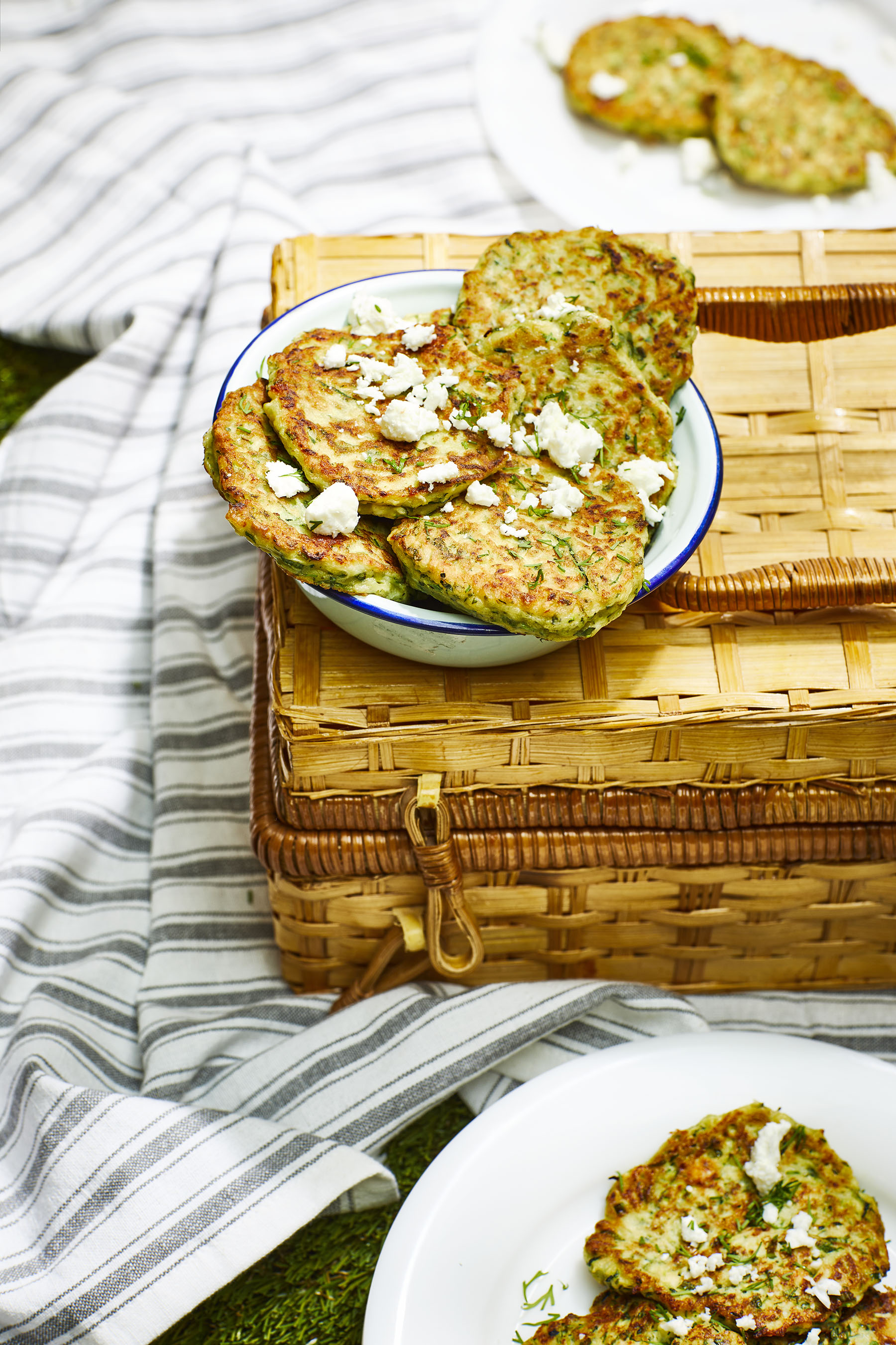 Courgettepannenkoekjes met feta