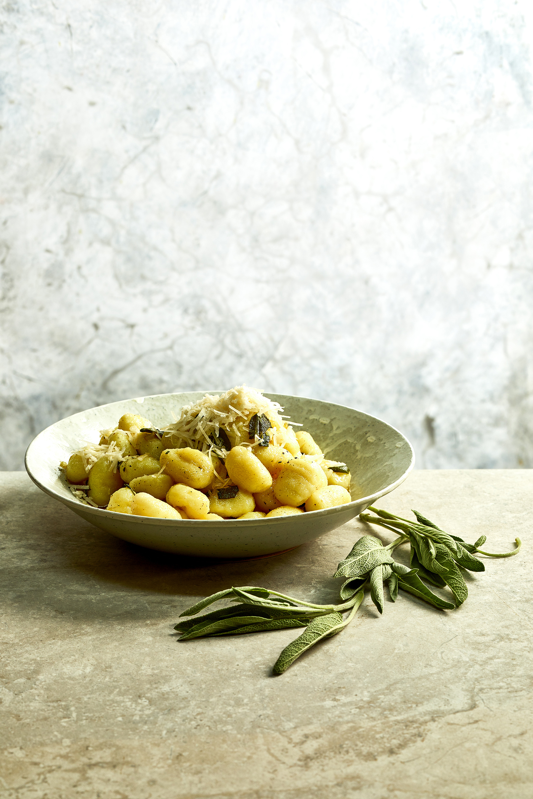 Gnocchi met salie en botersaus