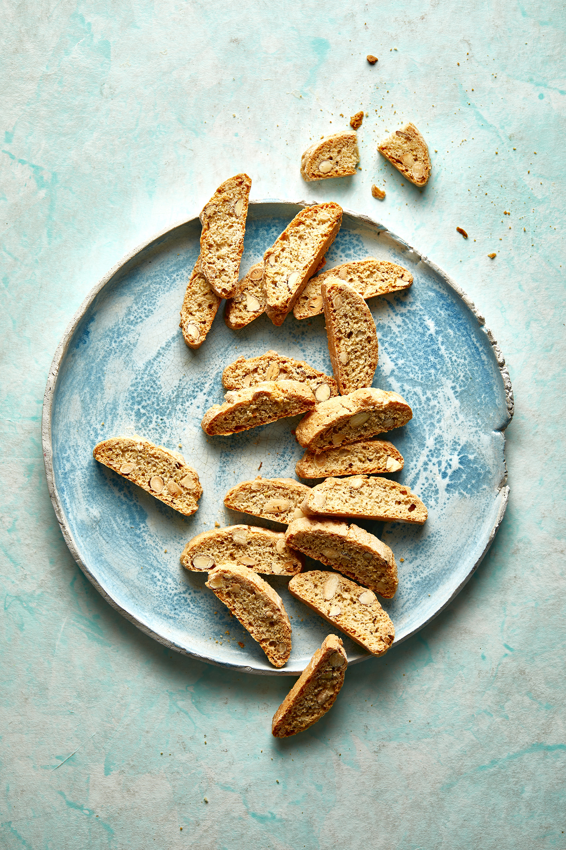 Cantuccini met amandel, kaneel en citroen