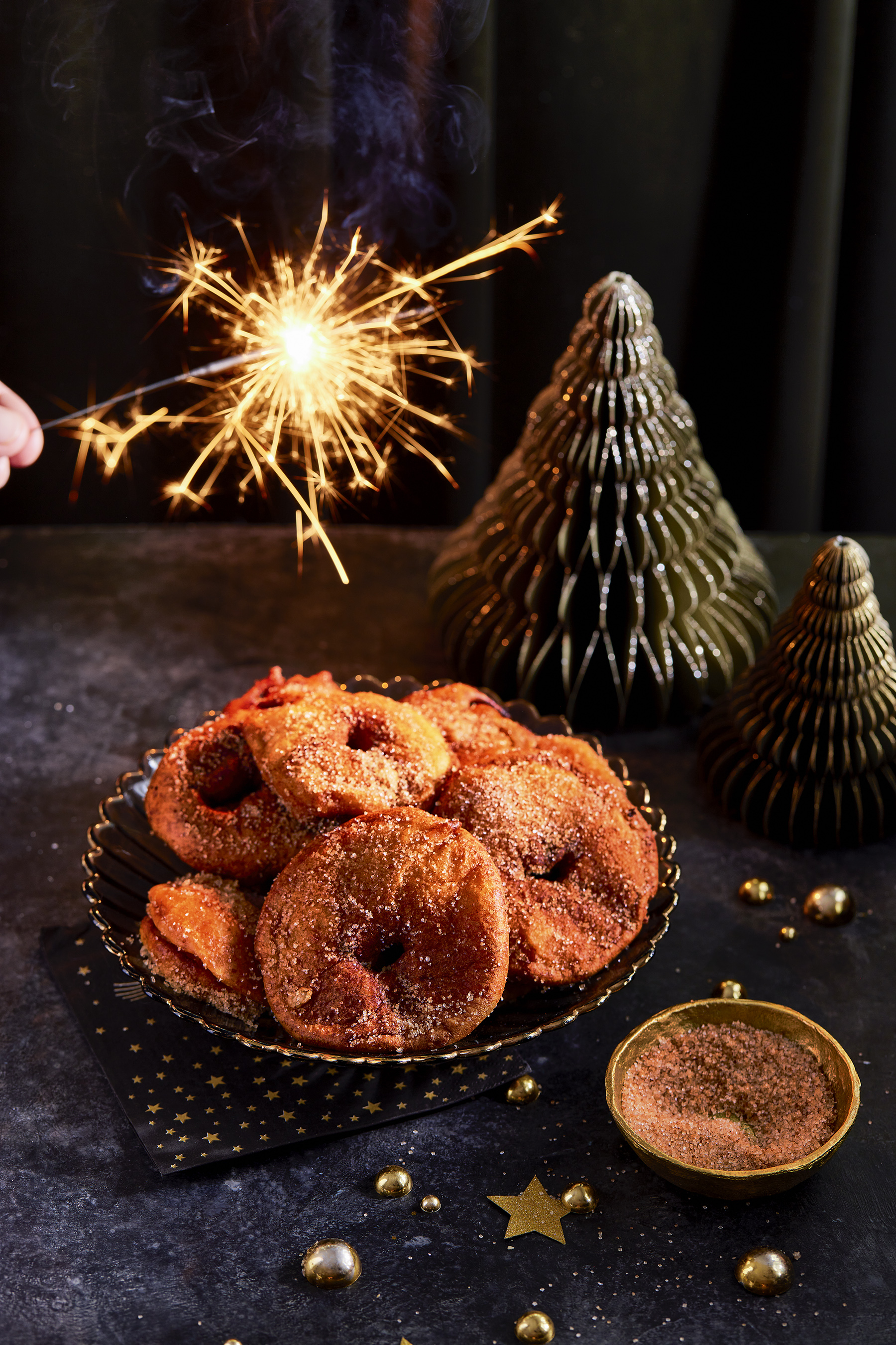 Klassieke appelbeignets