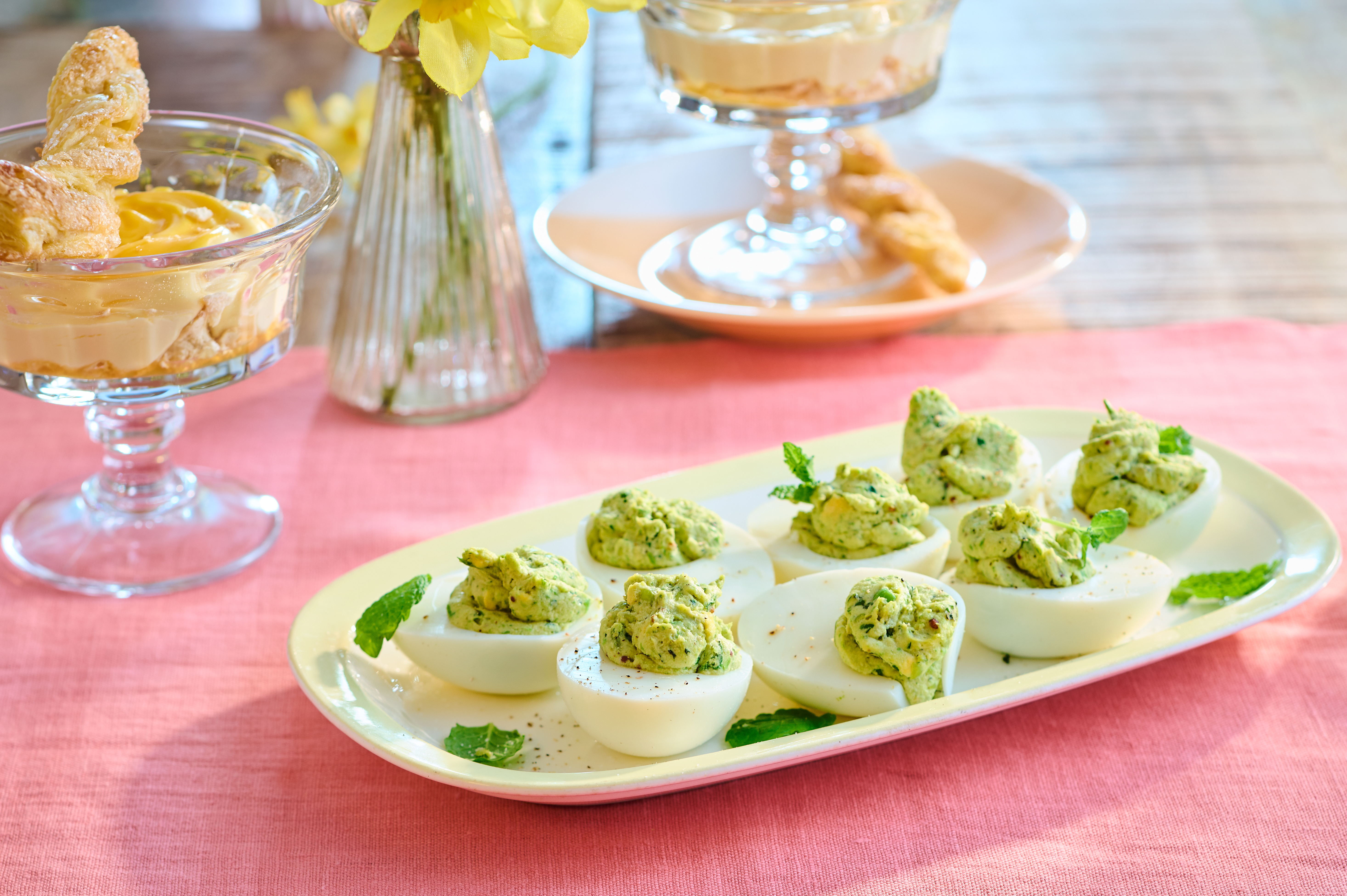 Gevulde lente-eieren