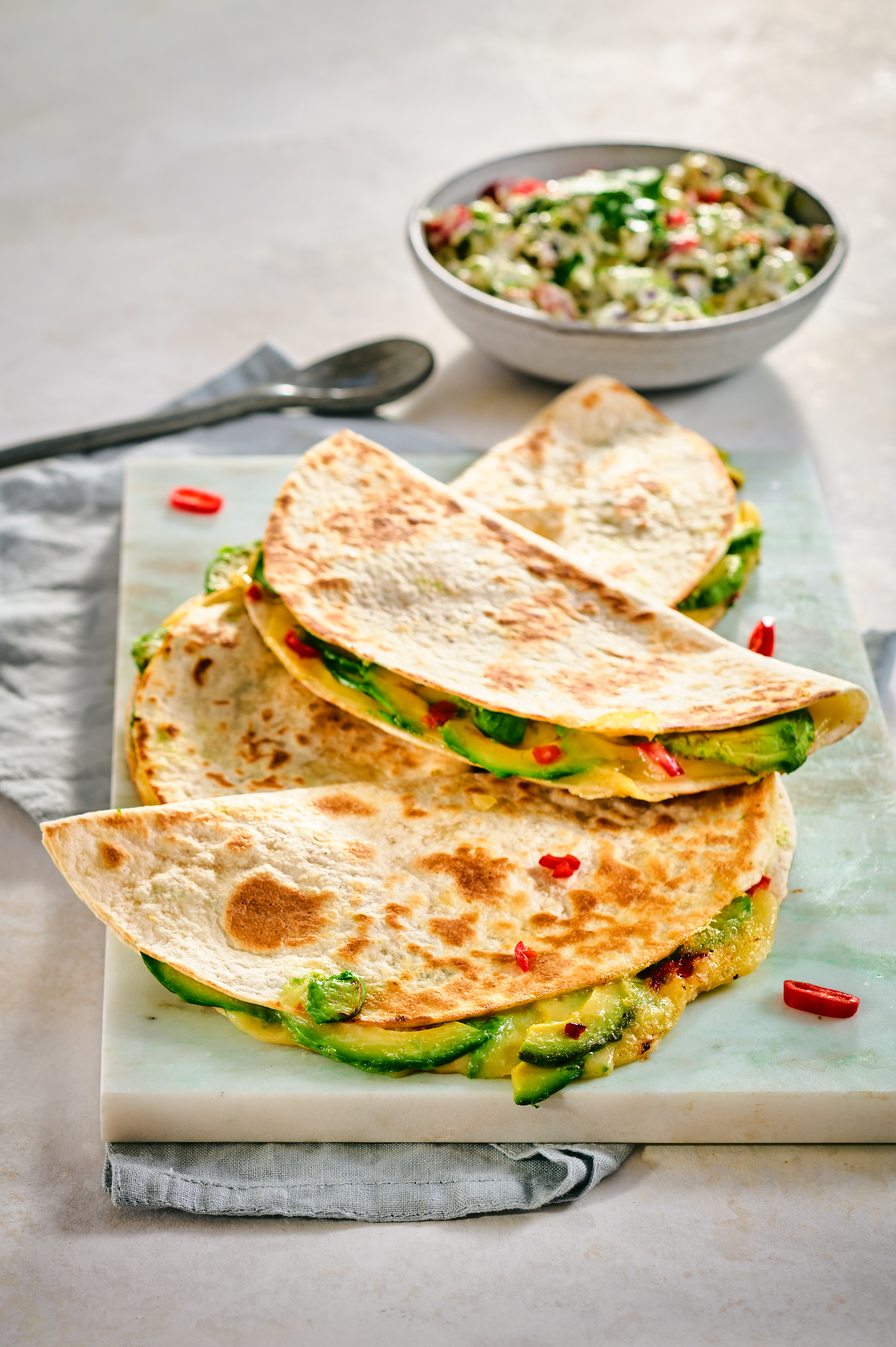 Avocado-quesadilla's
