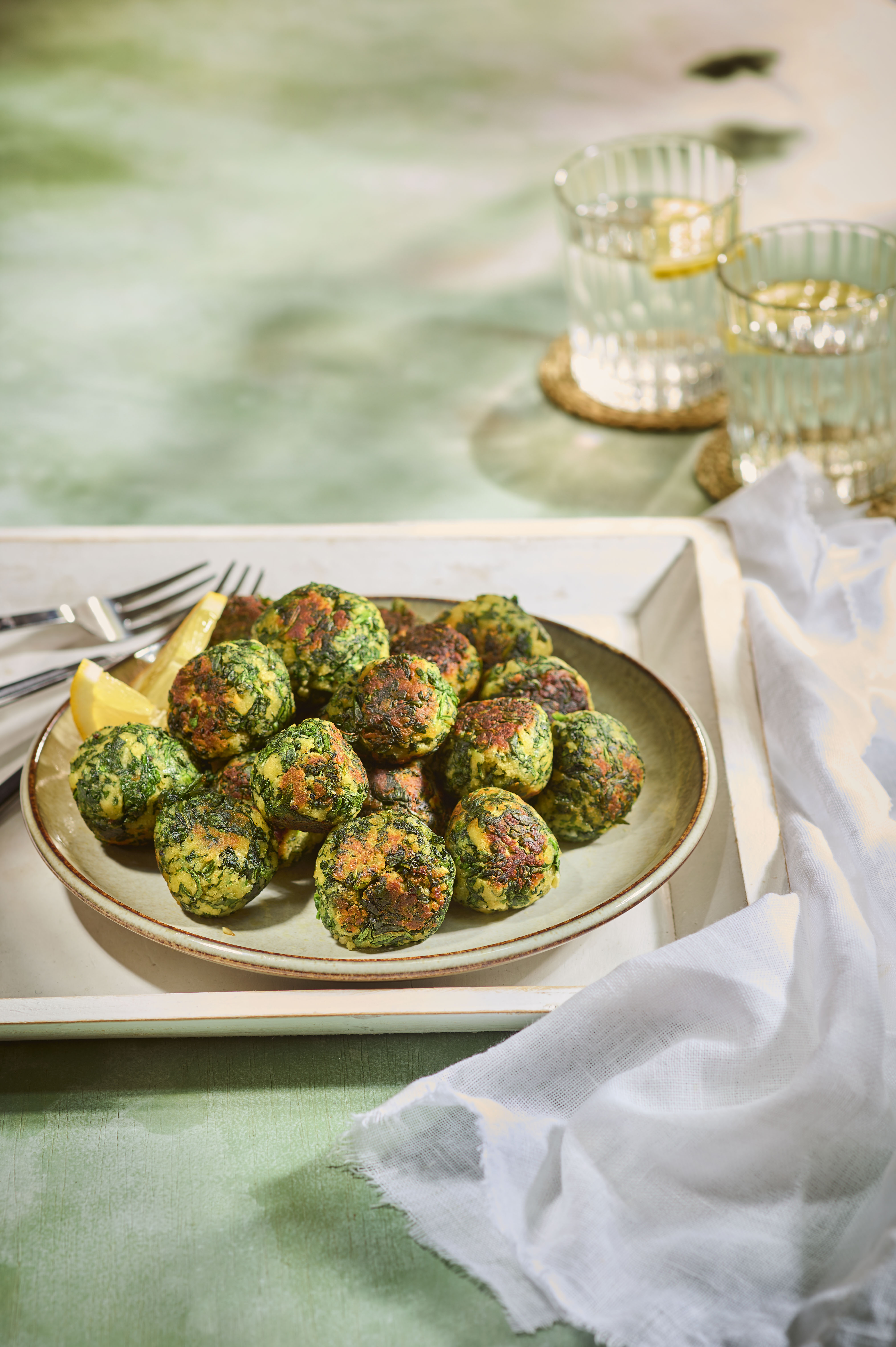 Polpette van spinazie