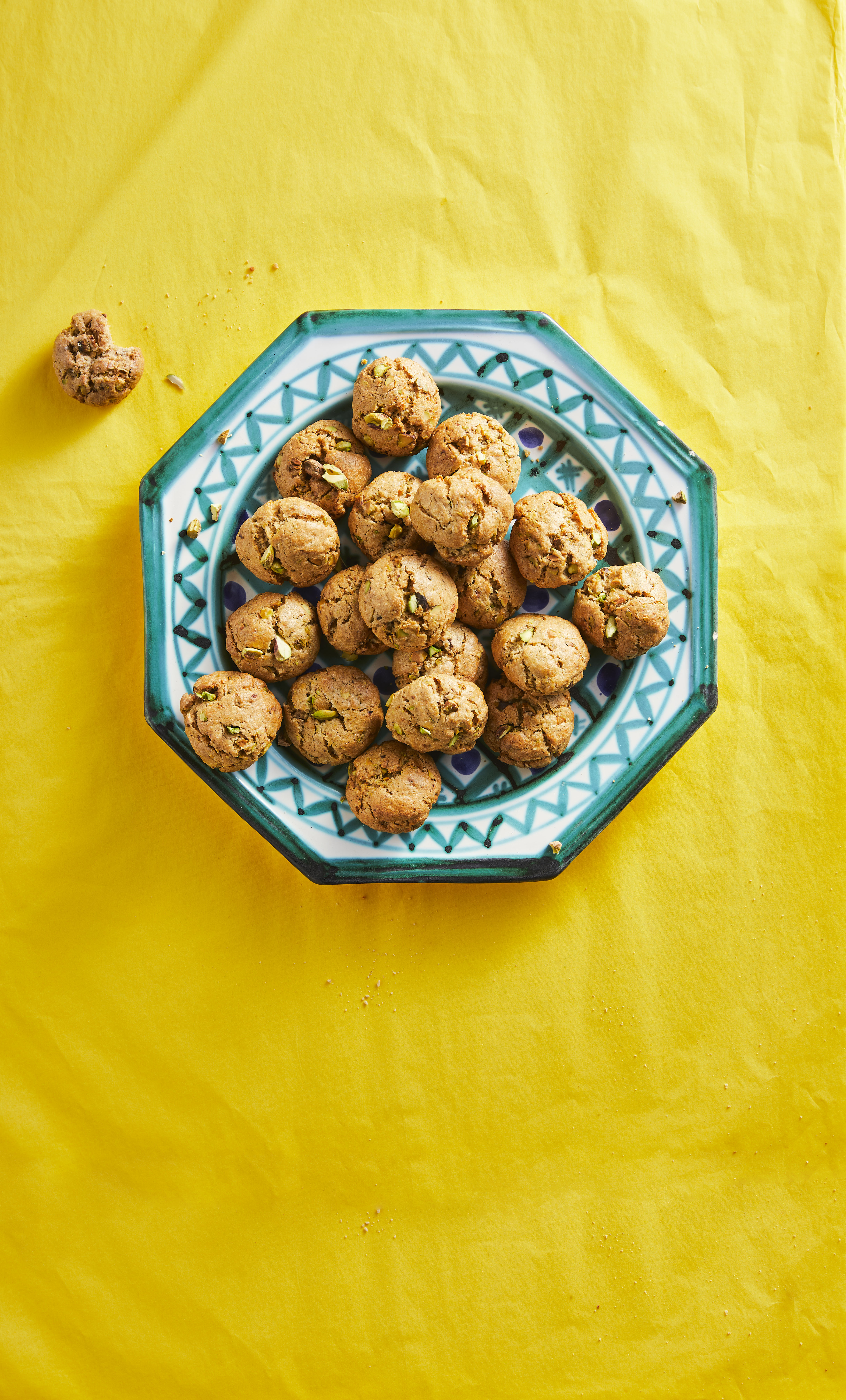Kardemomkoekjes met pistache
