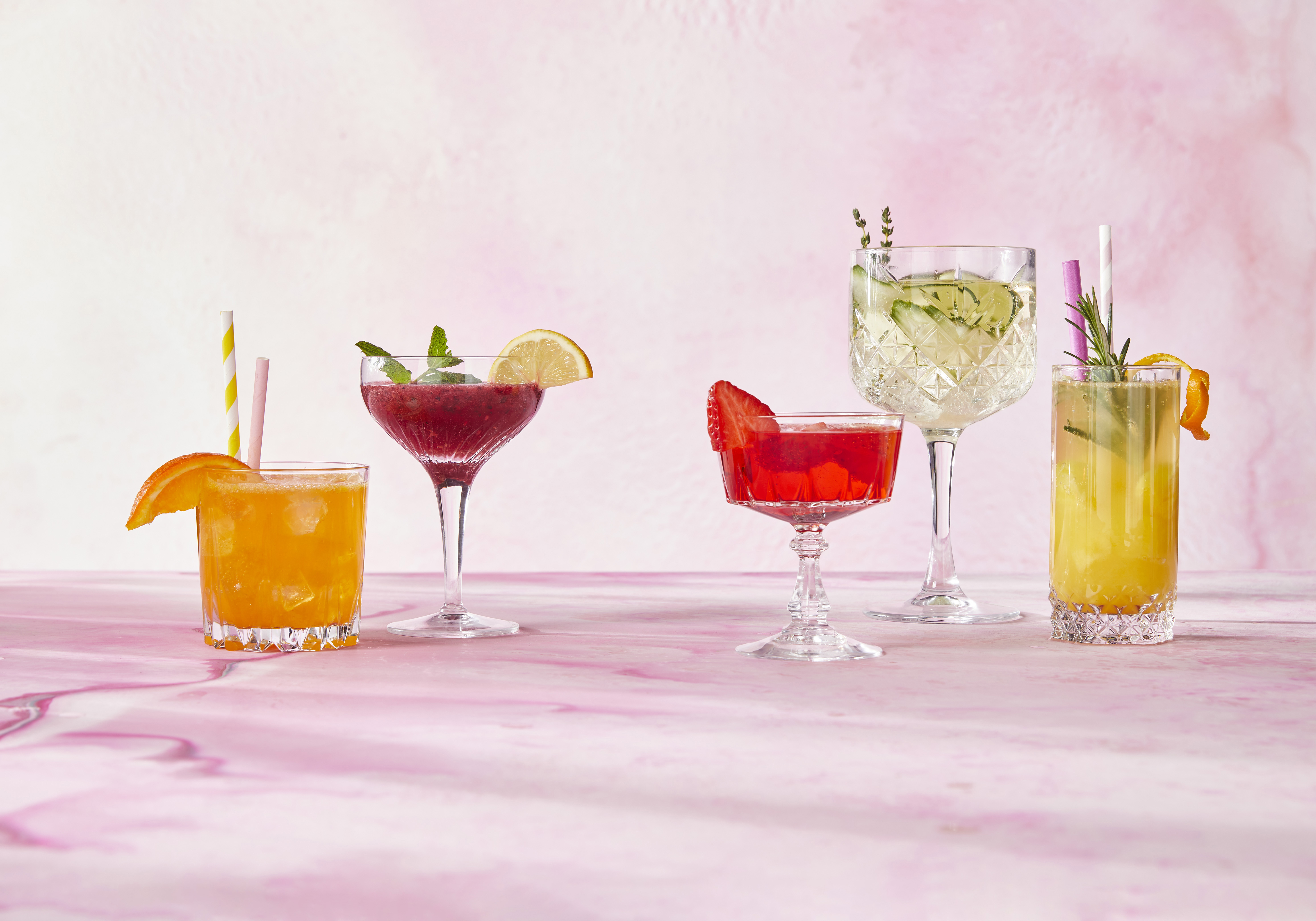 Virgin ginger gin-tonic