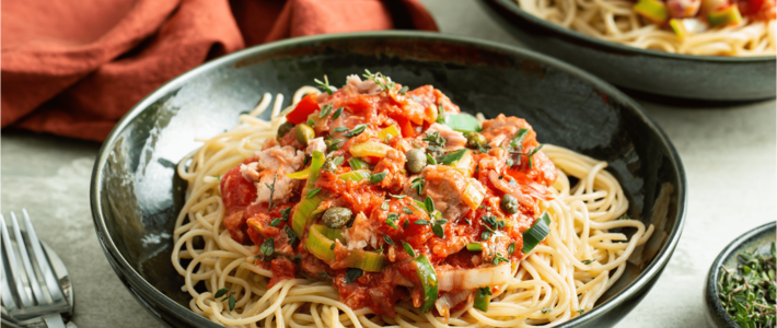 Spaghetti Met Tonijn In Tomatensaus Recepten Plus