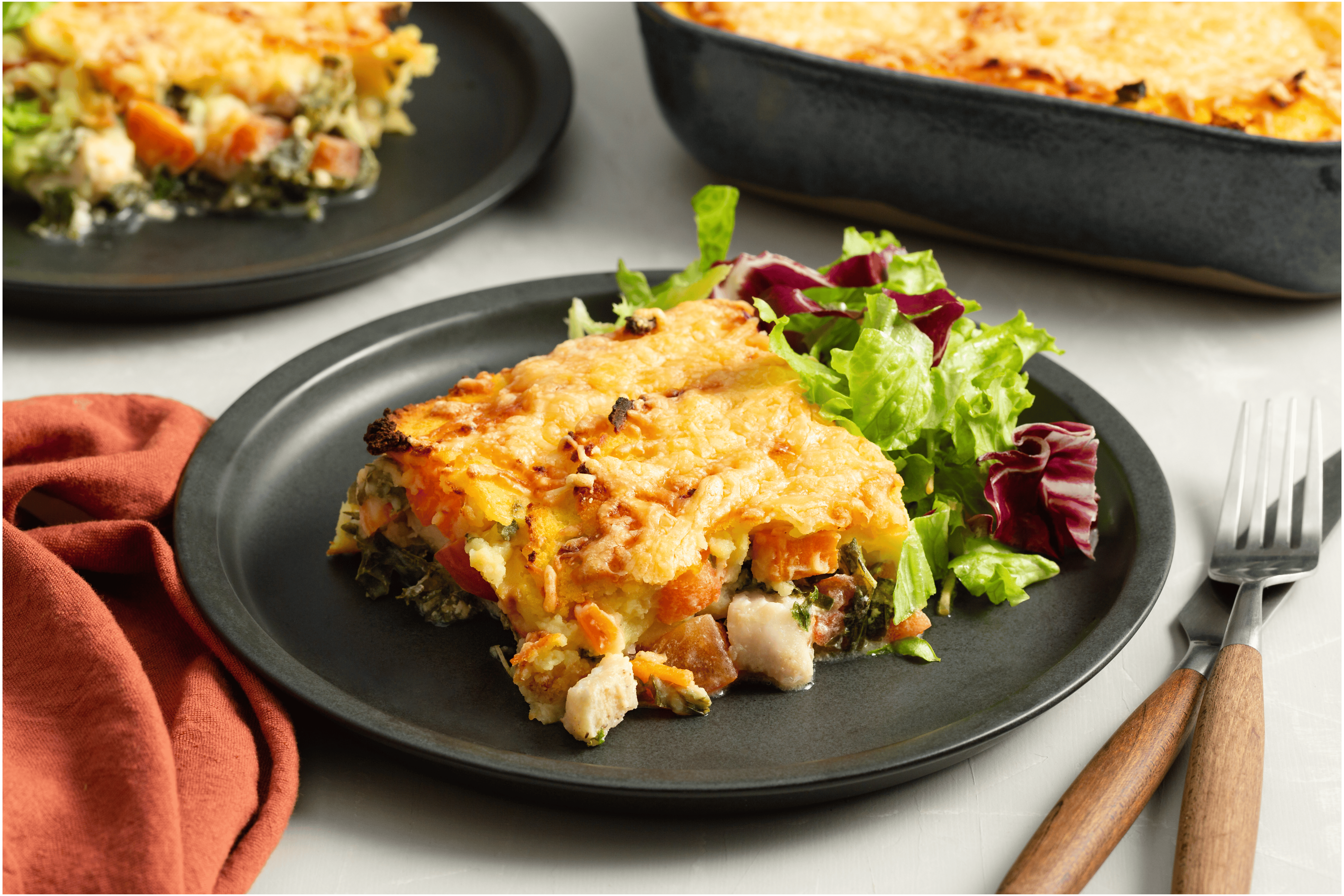 Visschotel met pangasiusfilet
