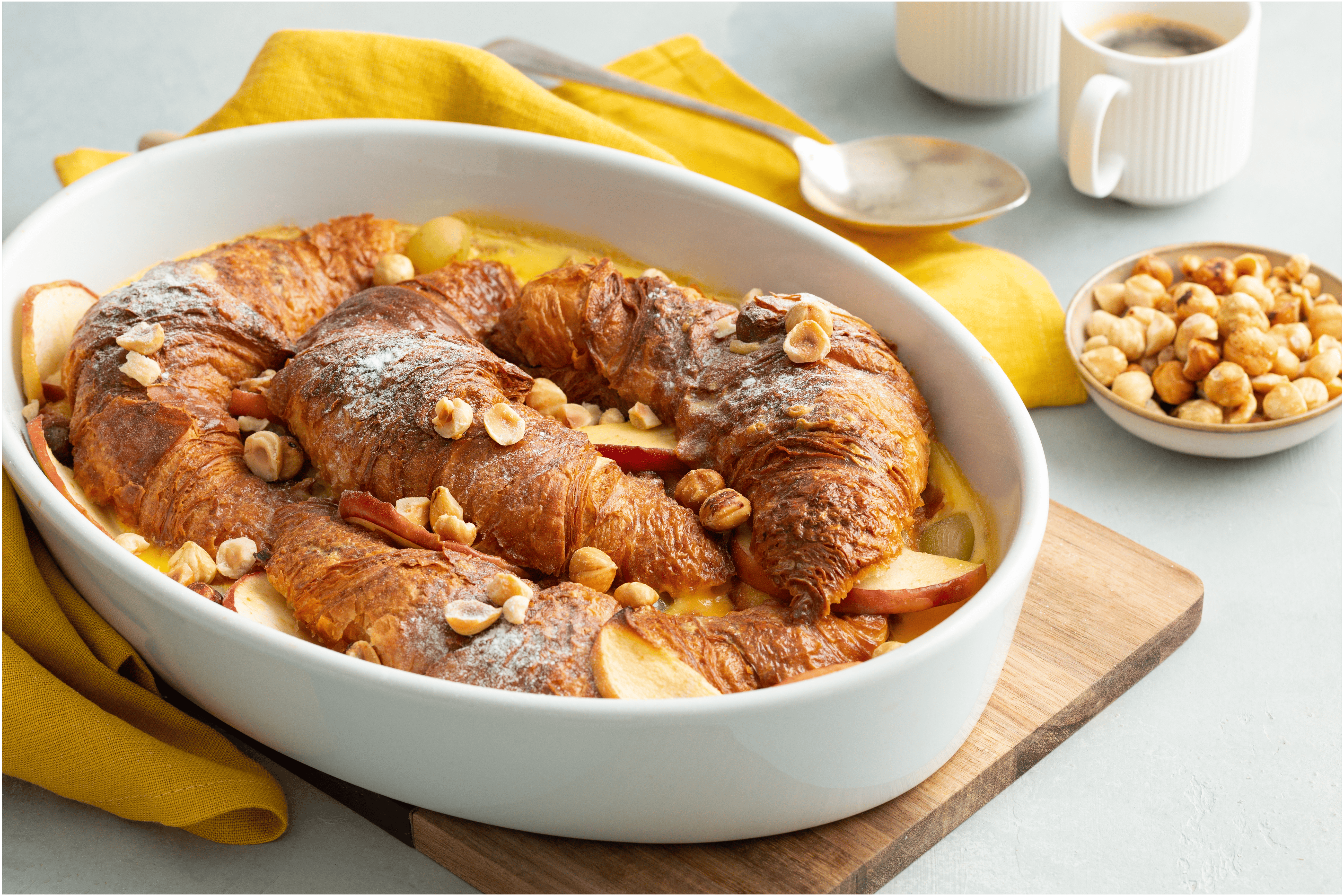 Croissantpudding