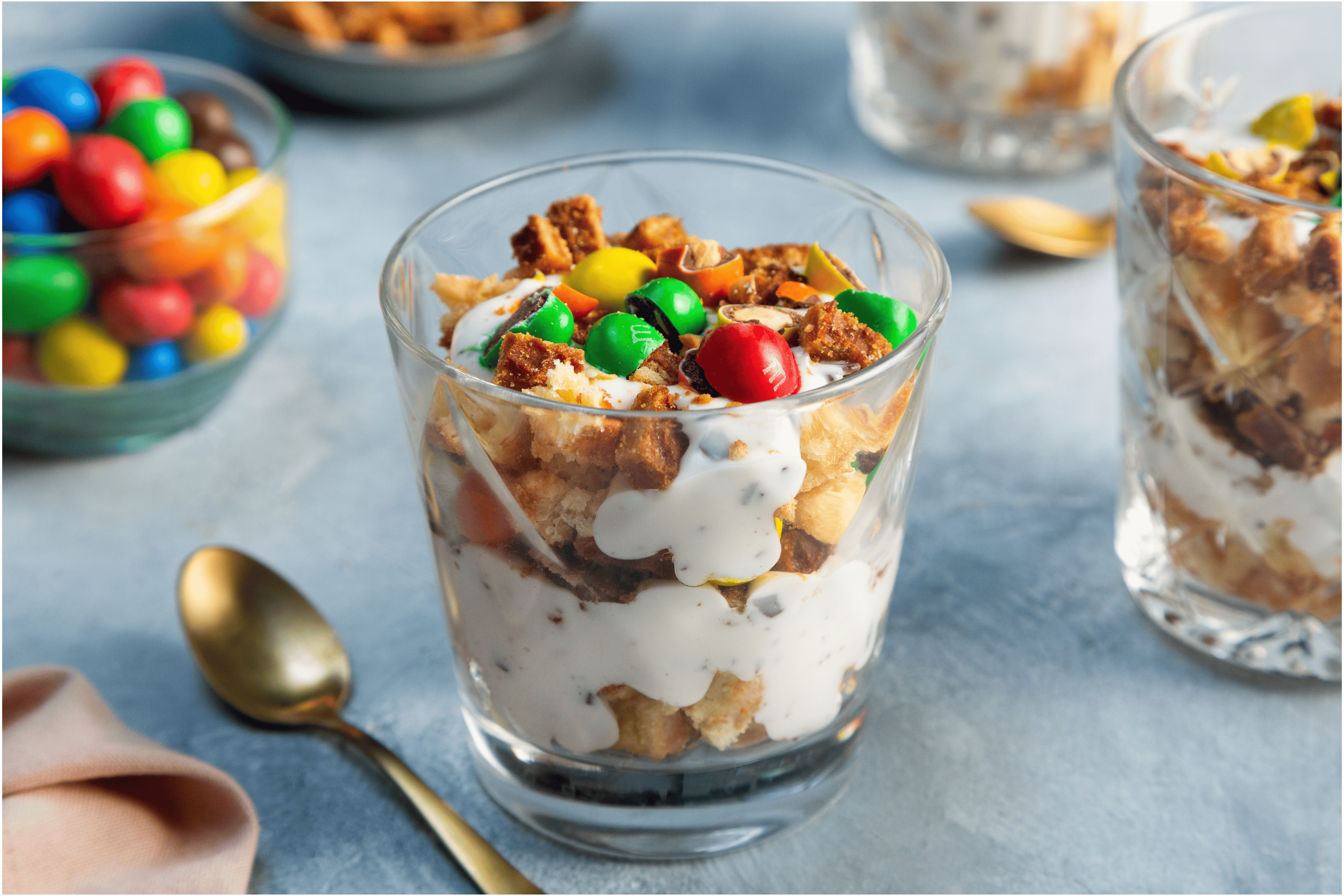 Wafel trifle