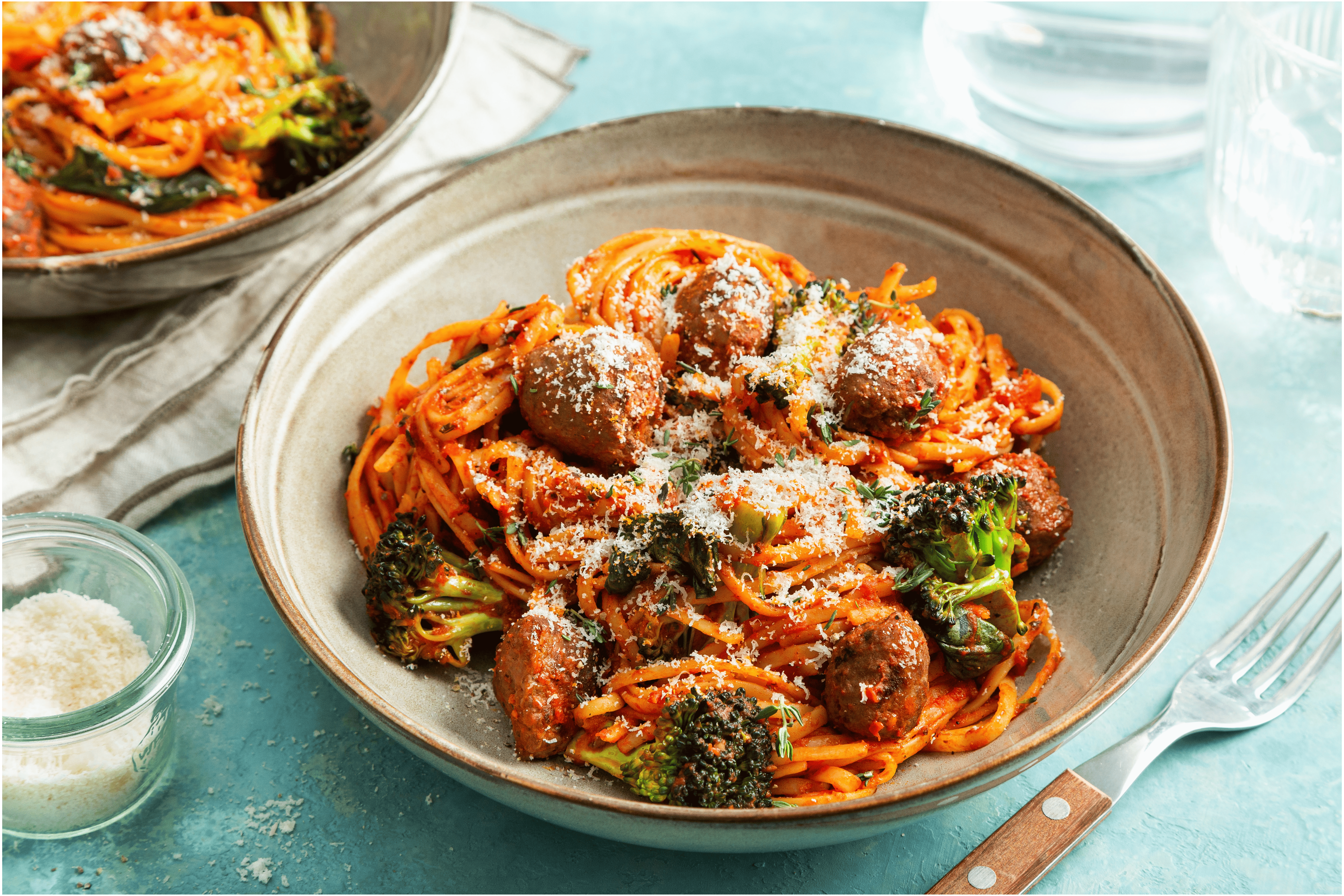 Pasta met verse worst
